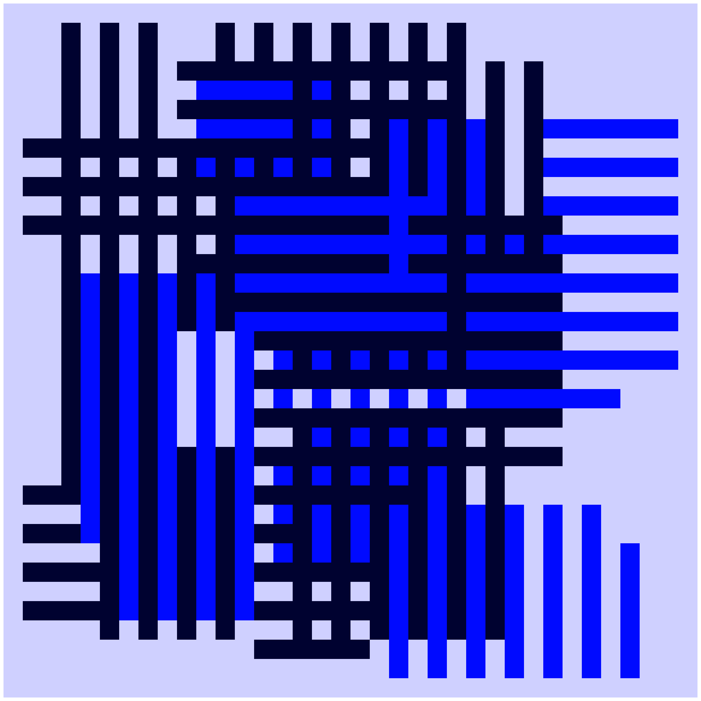 Art Blocks - Art Blocks v1 - Construction Token #257 - NFT # 2000257