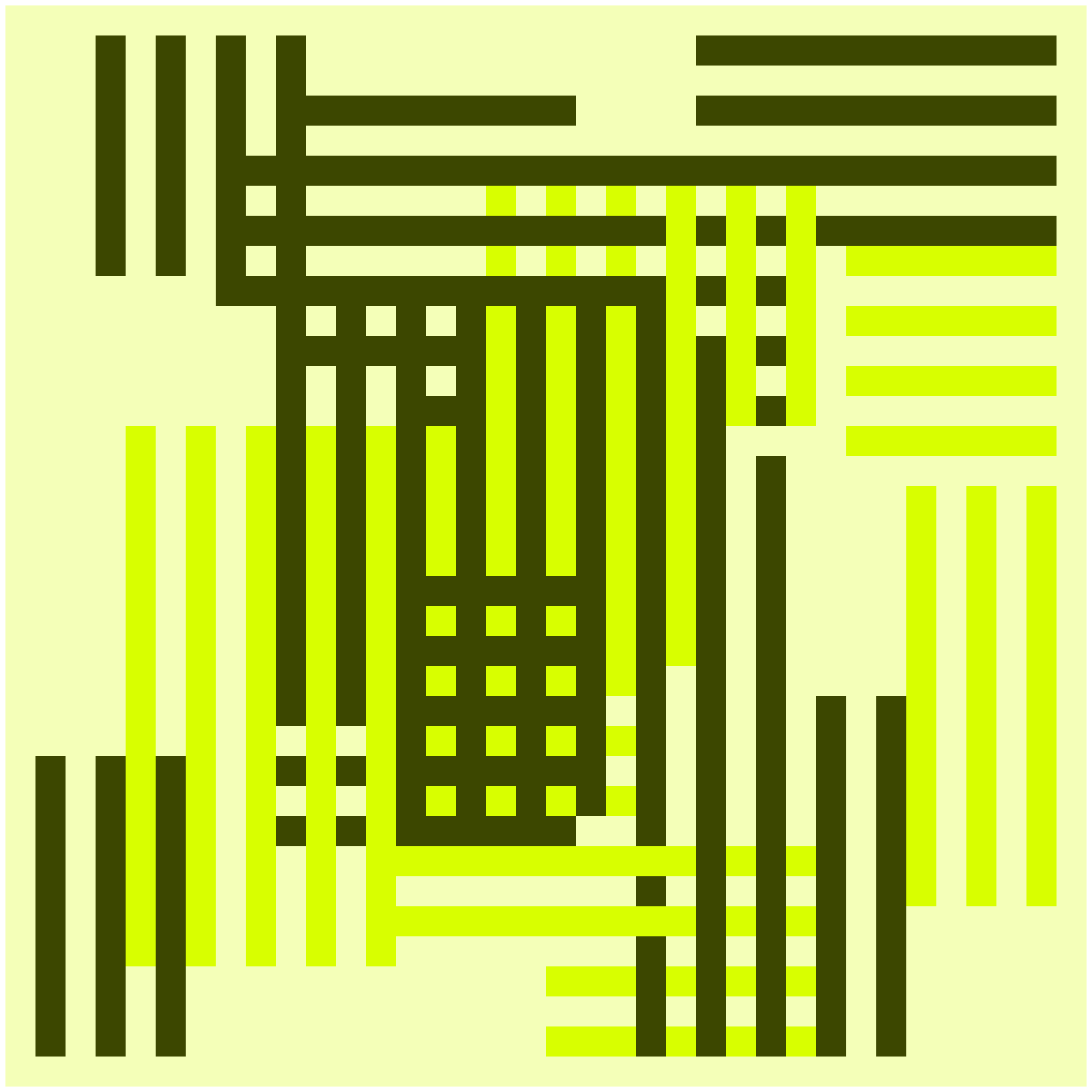 Art Blocks - Art Blocks v1 - Construction Token #417 - NFT # 2000417