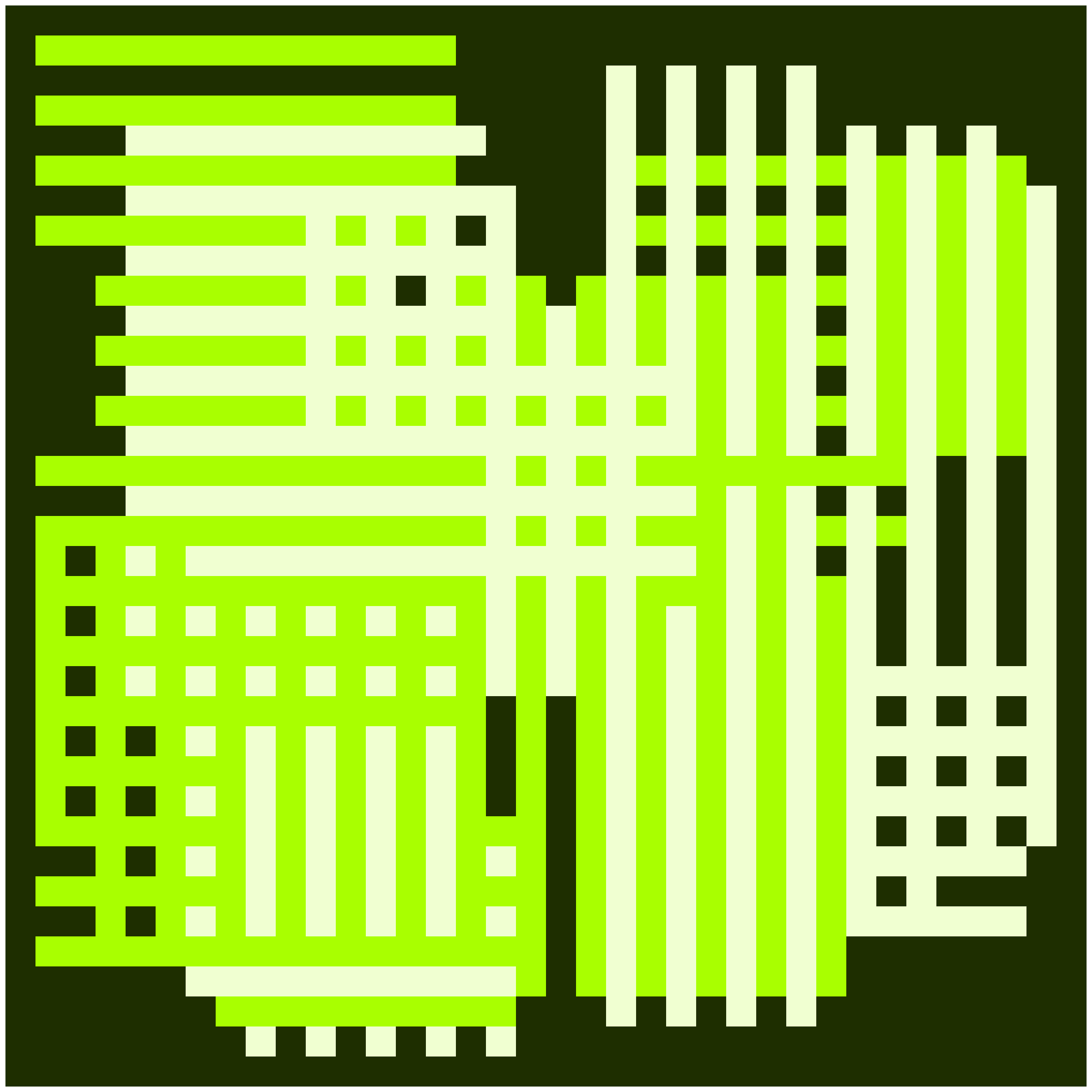 Art Blocks - Art Blocks v1 - Construction Token #423 - NFT # 2000423