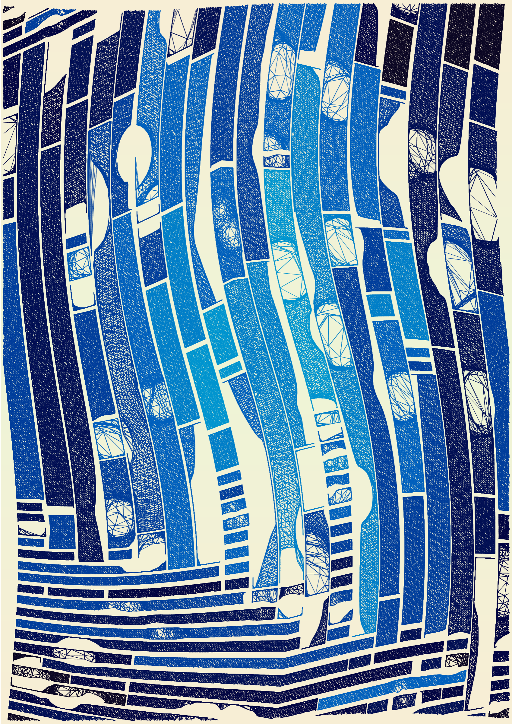 Art Blocks - Art Blocks v2 - Edifice #6 - NFT # 204000006