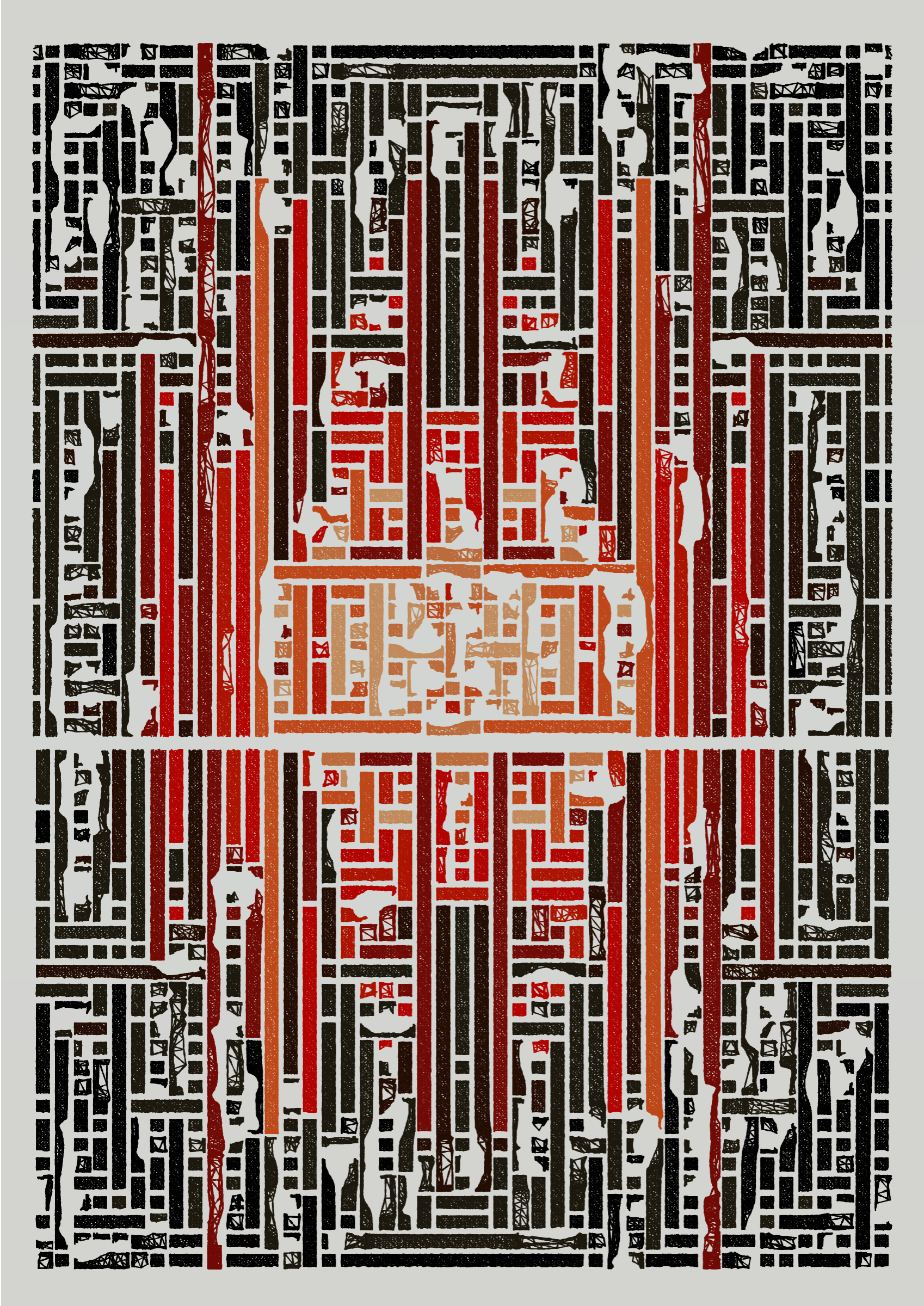 Art Blocks - Art Blocks v2 - Edifice #8 - NFT # 204000008