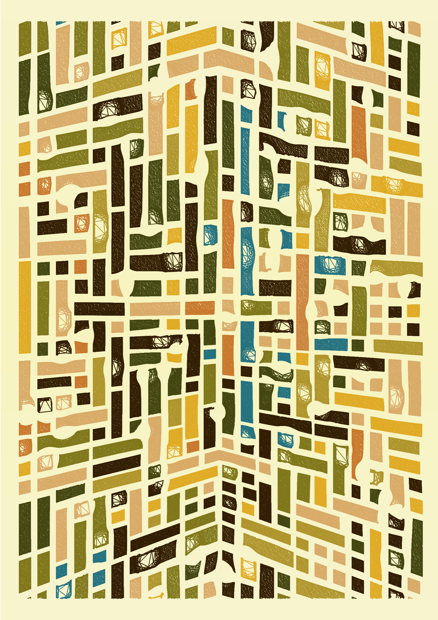 Art Blocks - Art Blocks v2 - Edifice #9 - NFT # 204000009