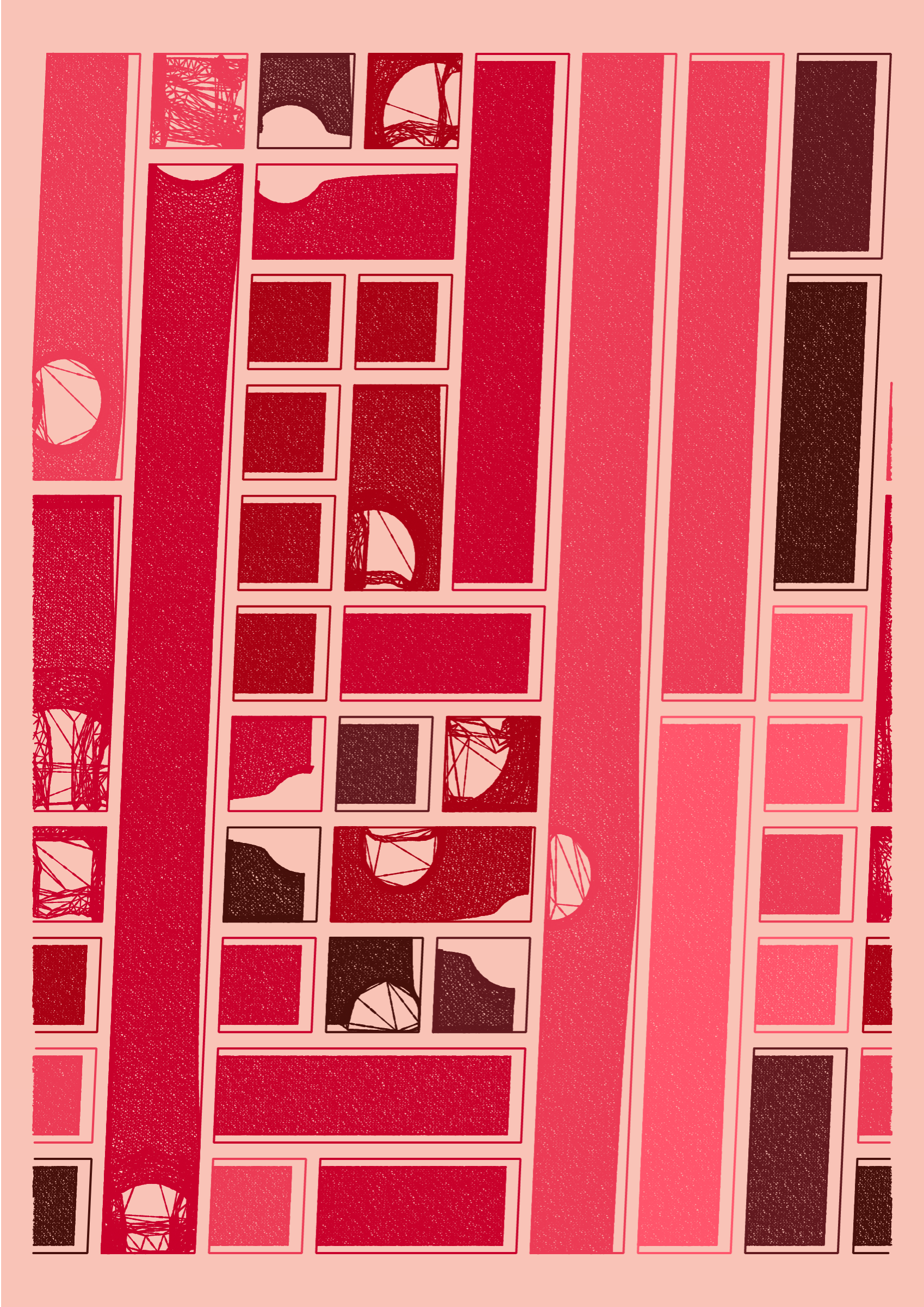 Art Blocks - Art Blocks v2 - Edifice #16 - NFT # 204000016