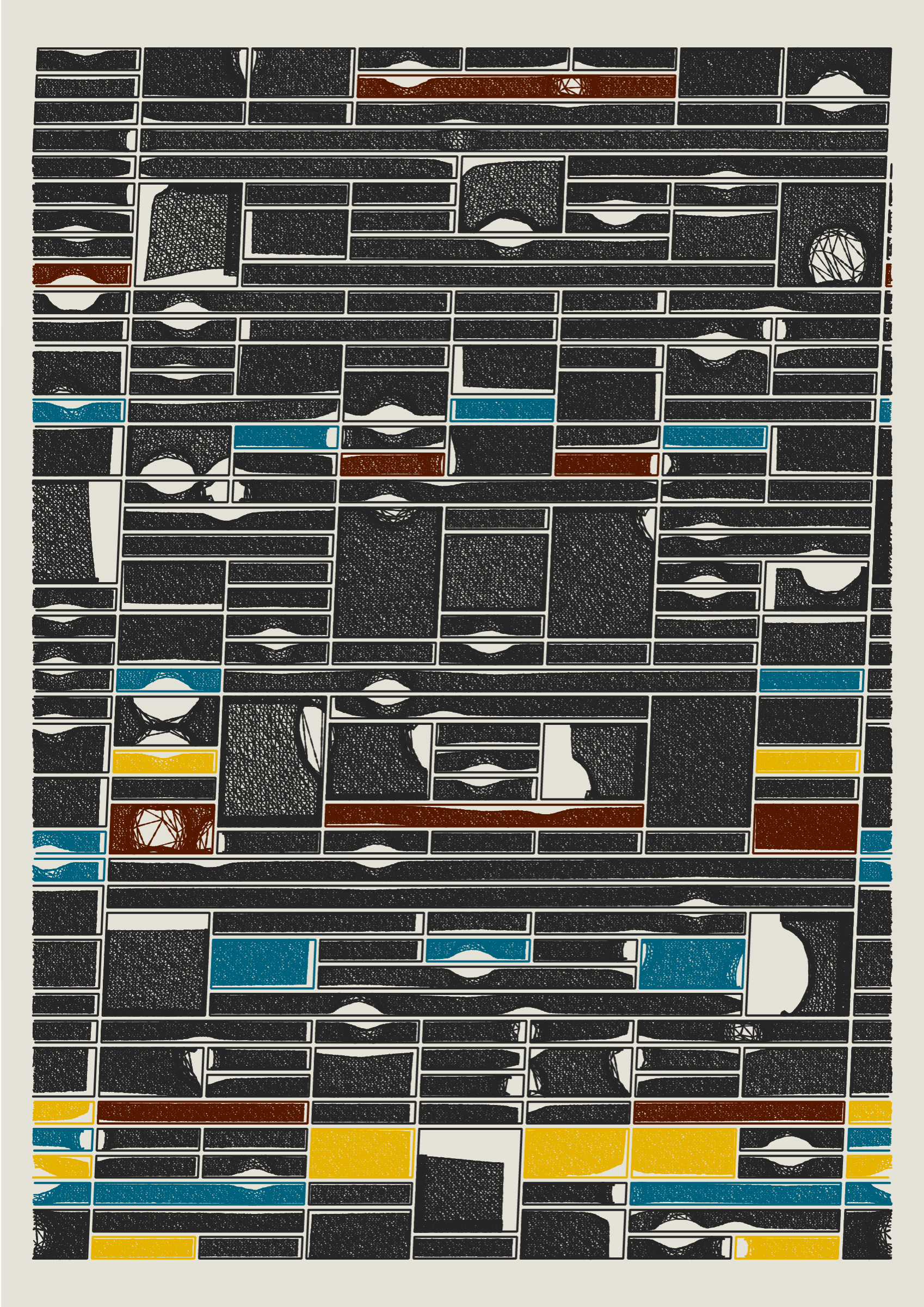 Art Blocks - Art Blocks v2 - Edifice #20 - NFT # 204000020