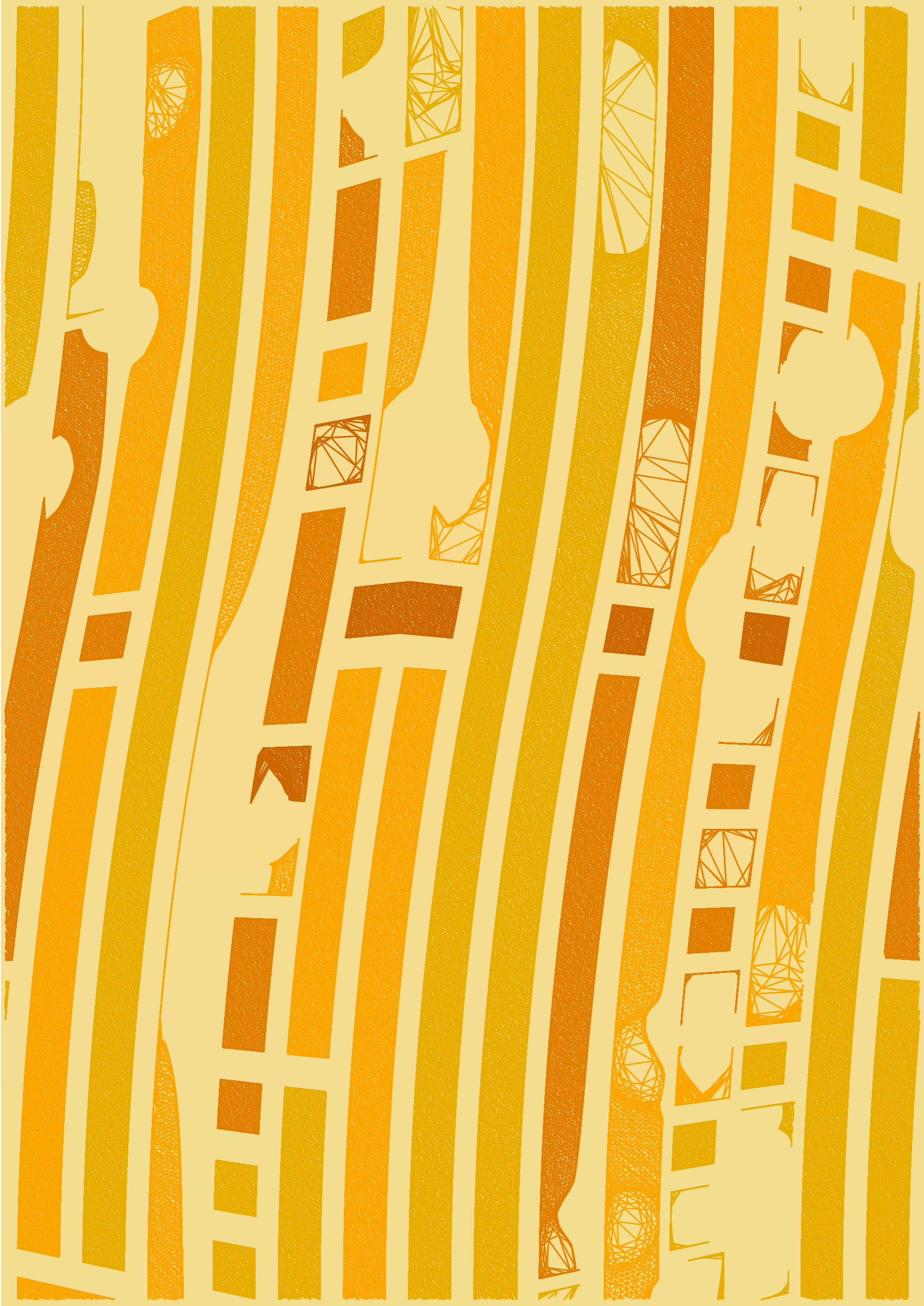 Art Blocks - Art Blocks v2 - Edifice #41 - NFT # 204000041