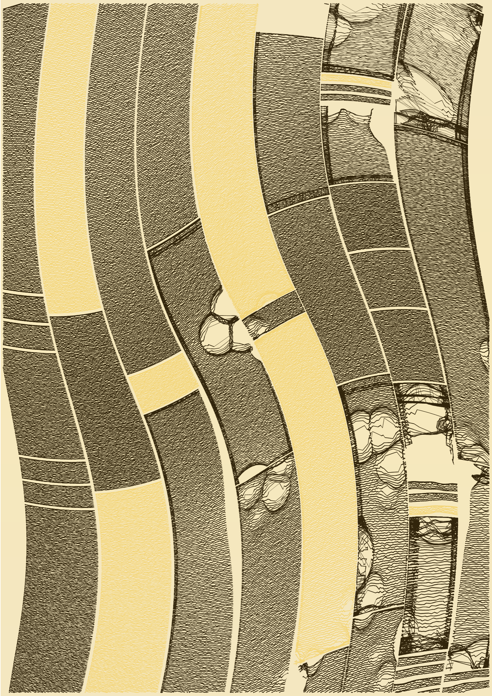 Art Blocks - Art Blocks v2 - Edifice #47 - NFT # 204000047