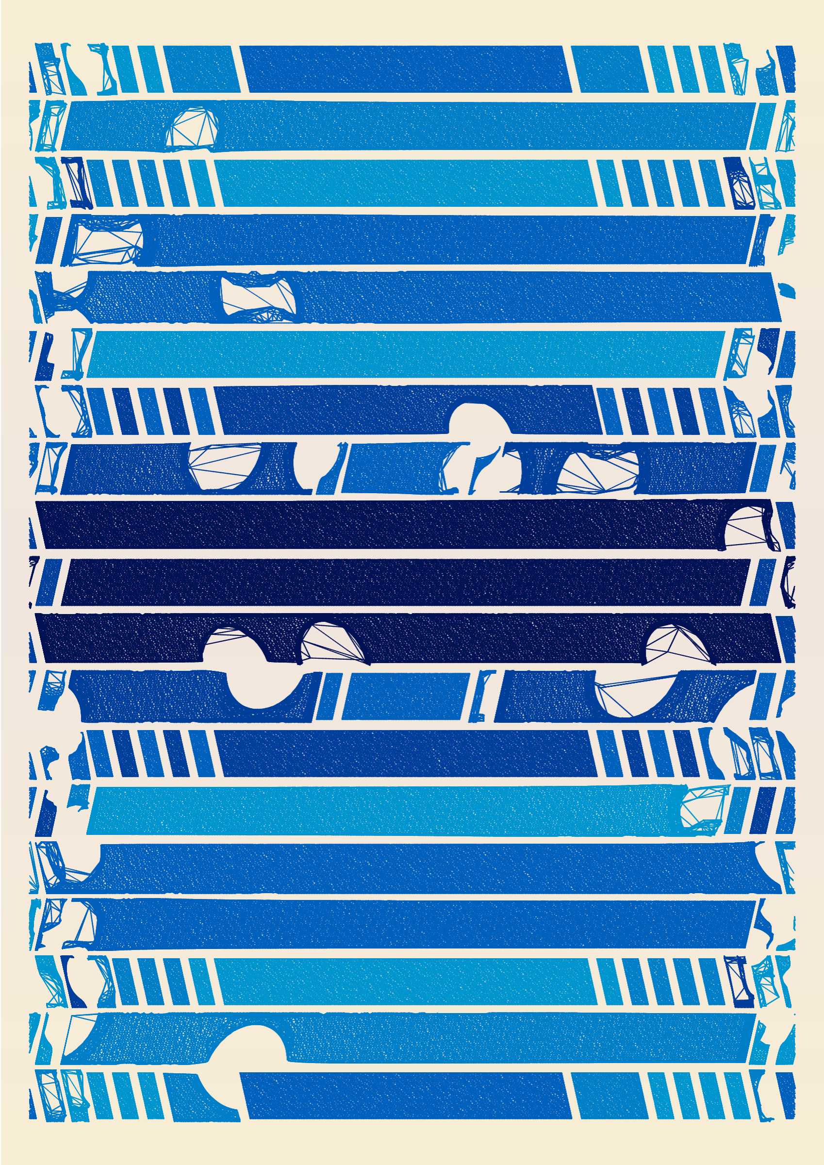 Art Blocks - Art Blocks v2 - Edifice #50 - NFT # 204000050