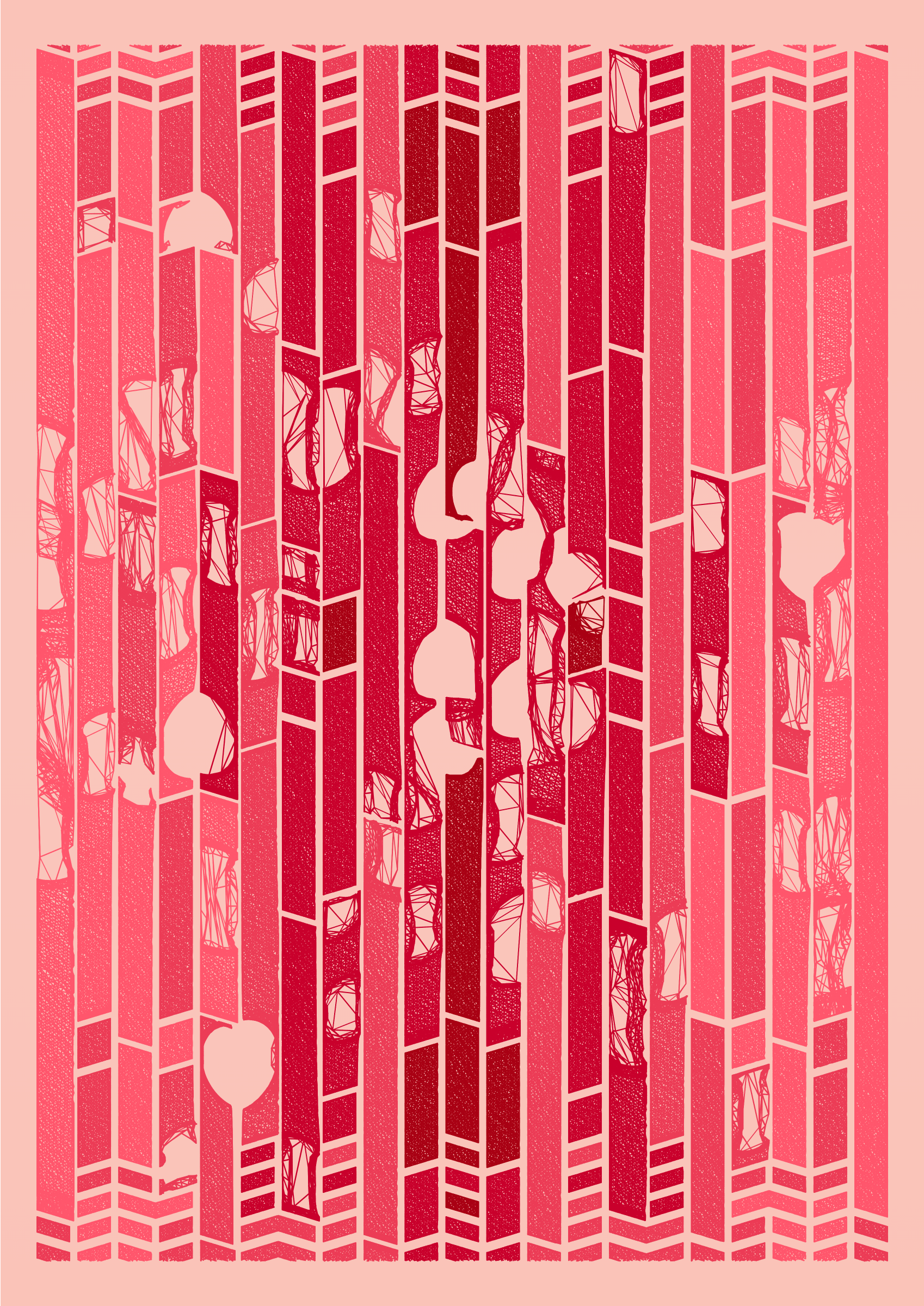 Art Blocks - Art Blocks v2 - Edifice #58 - NFT # 204000058