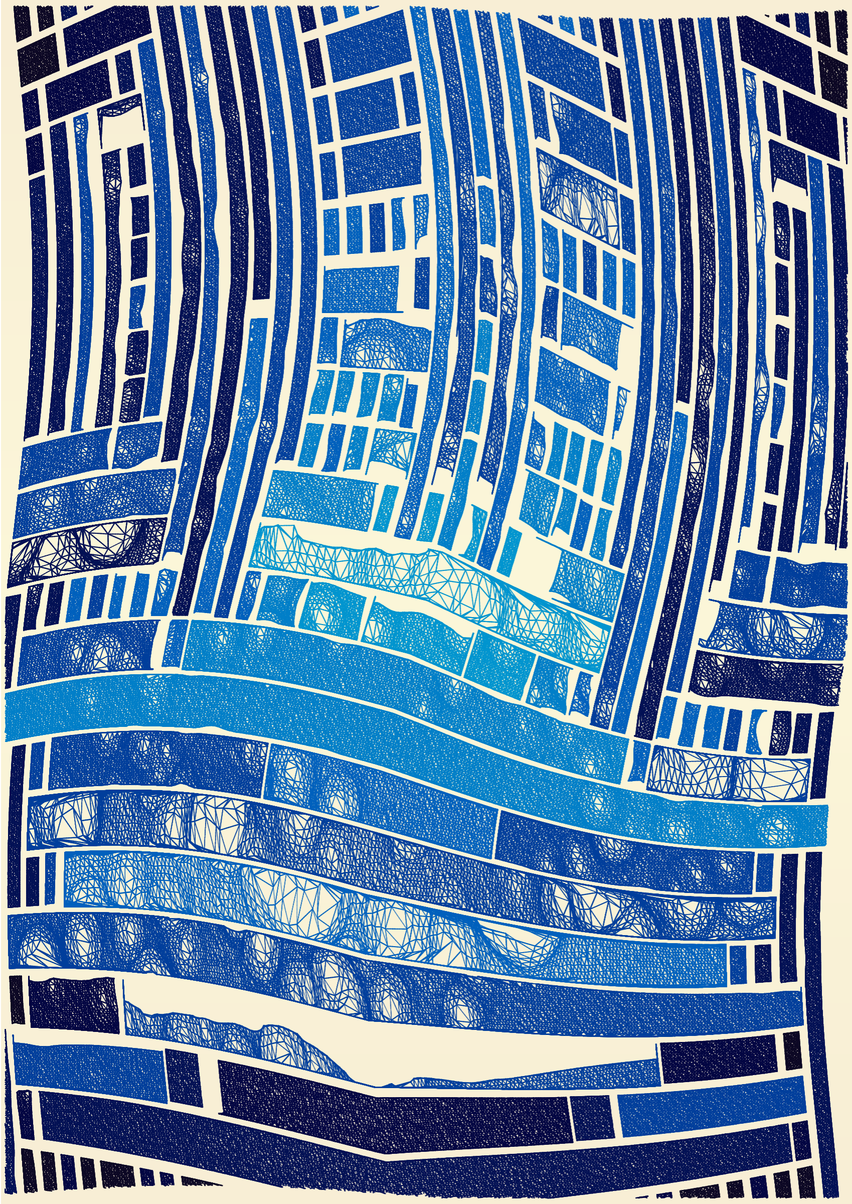 Art Blocks - Art Blocks v2 - Edifice #63 - NFT # 204000063