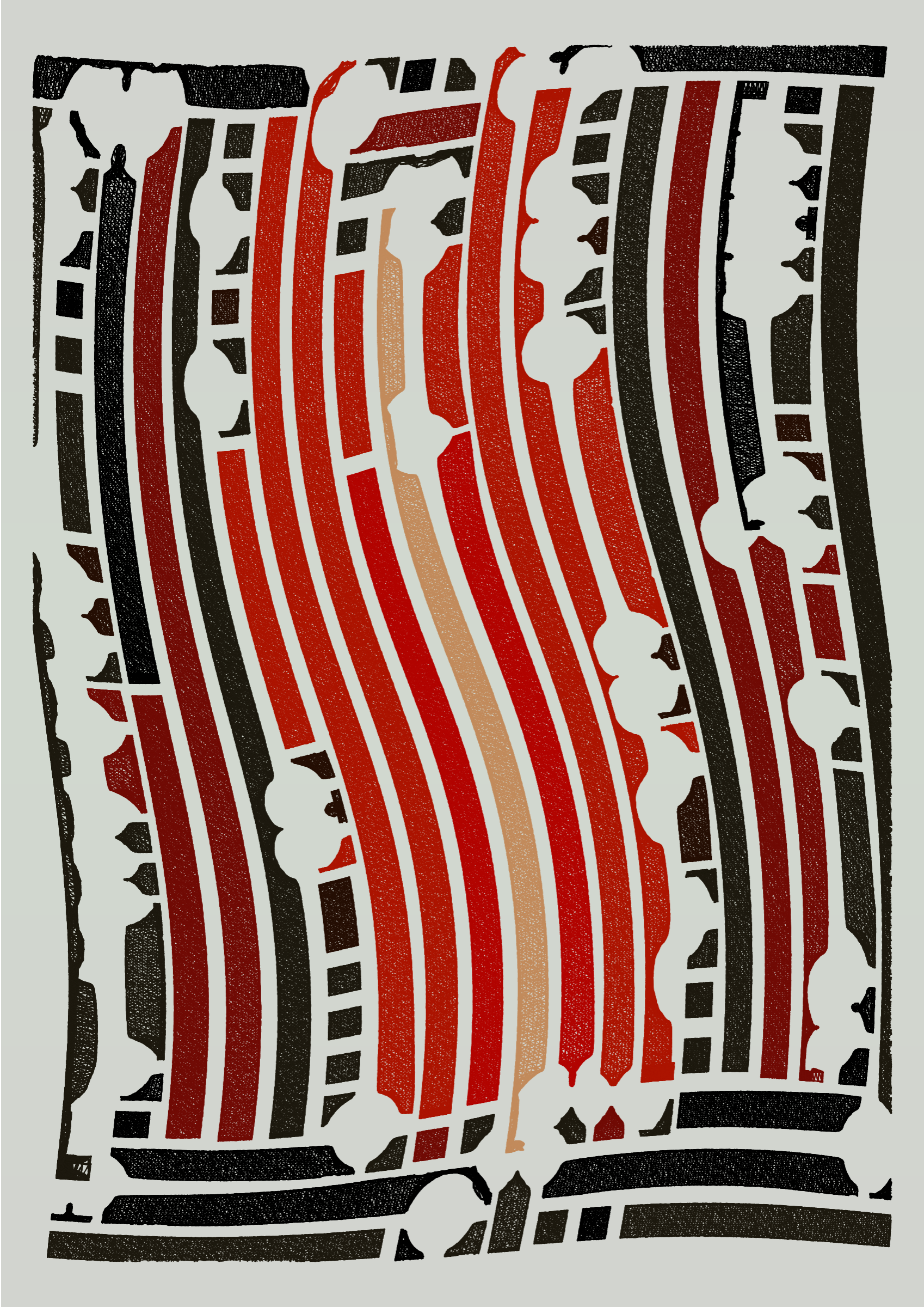 Art Blocks - Art Blocks v2 - Edifice #69 - NFT # 204000069