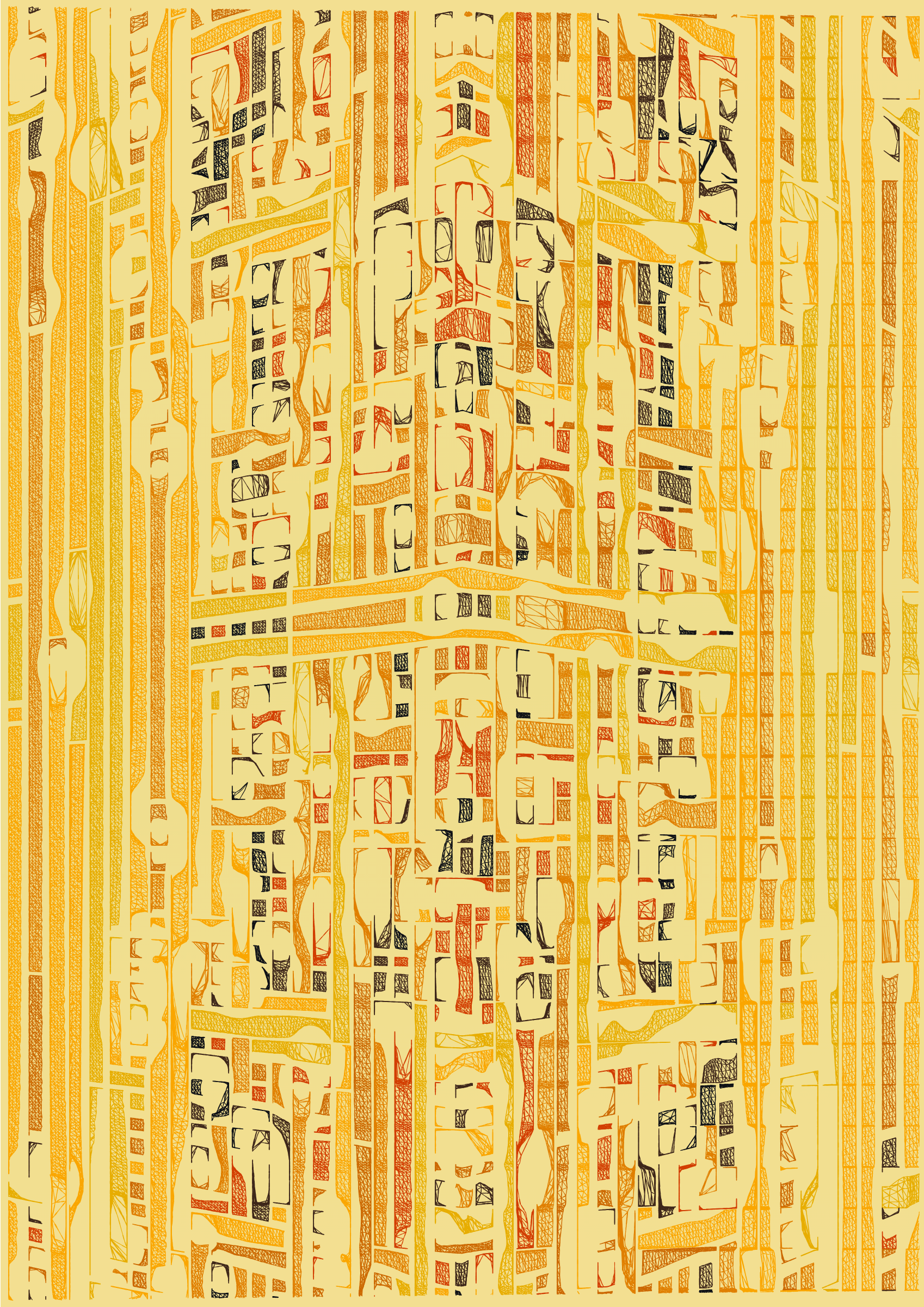 Art Blocks - Art Blocks v2 - Edifice #74 - NFT # 204000074