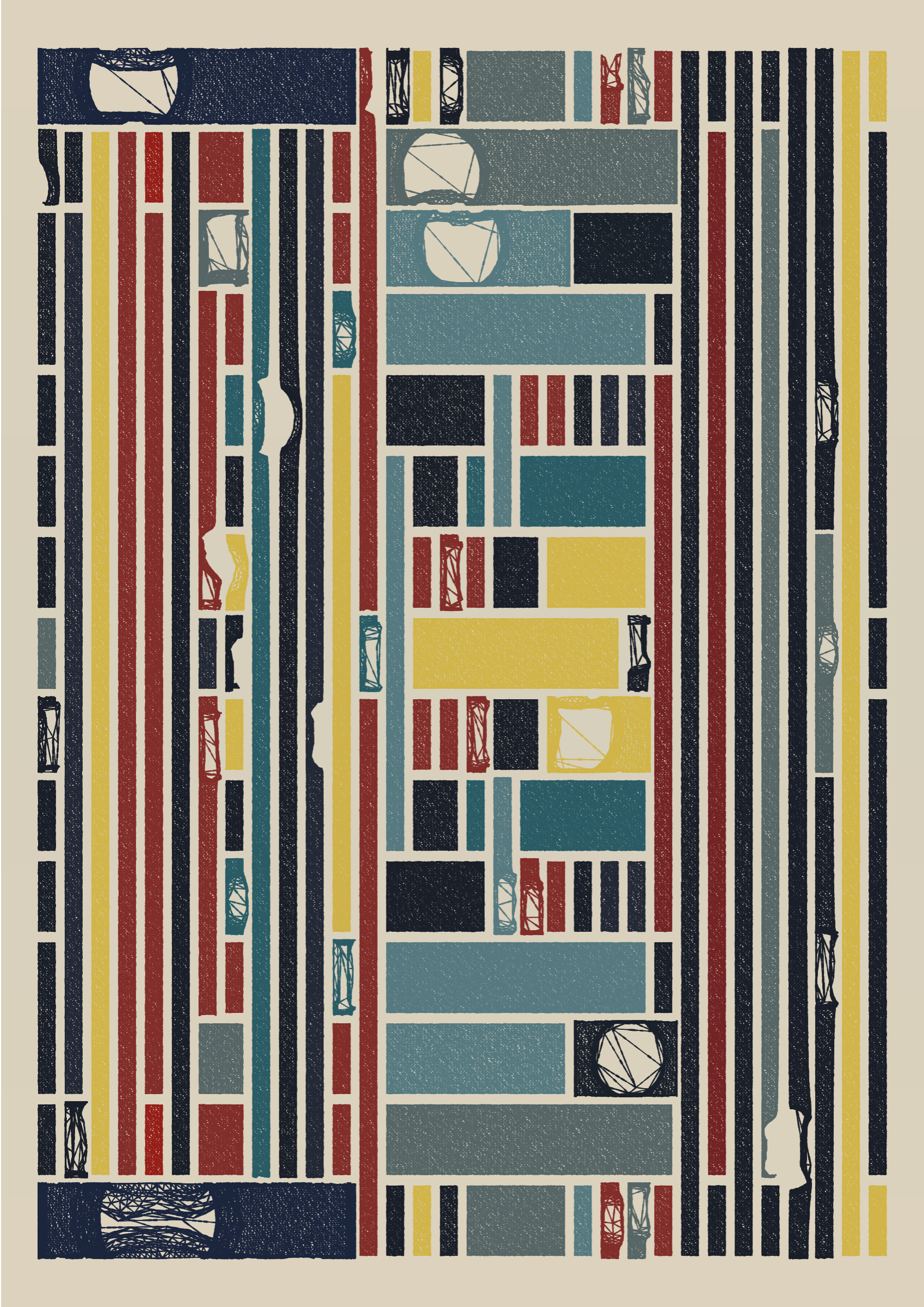 Art Blocks - Art Blocks v2 - Edifice #75 - NFT # 204000075