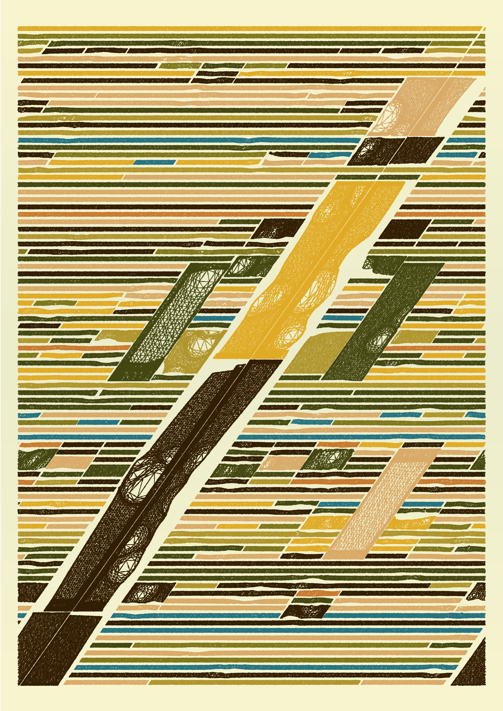 Art Blocks - Art Blocks v2 - Edifice #76 - NFT # 204000076