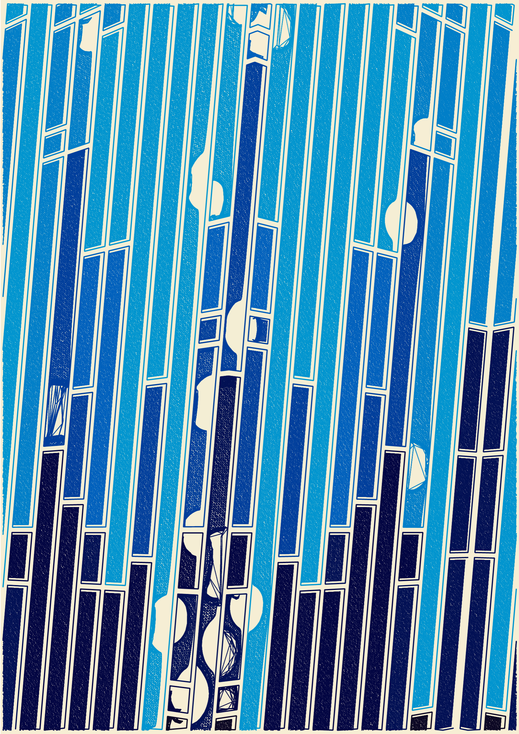 Art Blocks - Art Blocks v2 - Edifice #79 - NFT # 204000079