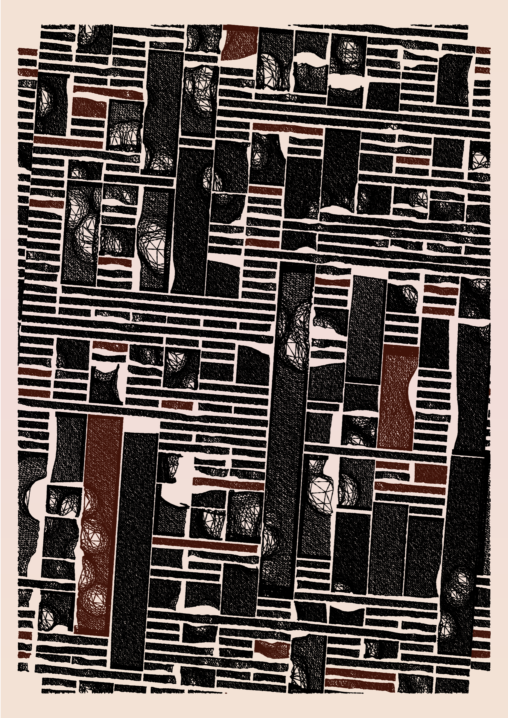 Art Blocks - Art Blocks v2 - Edifice #86 - NFT # 204000086