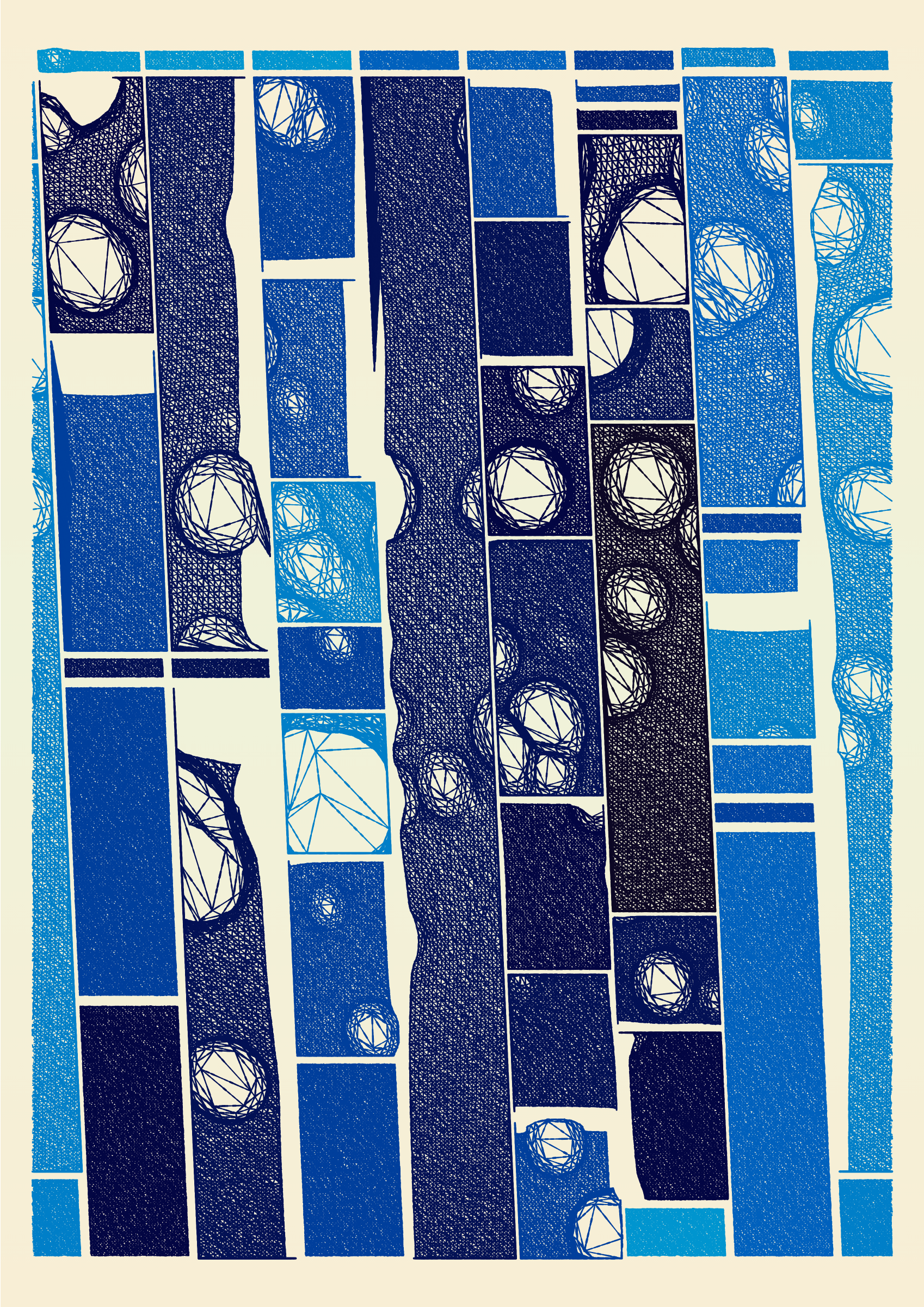 Art Blocks - Art Blocks v2 - Edifice #88 - NFT # 204000088