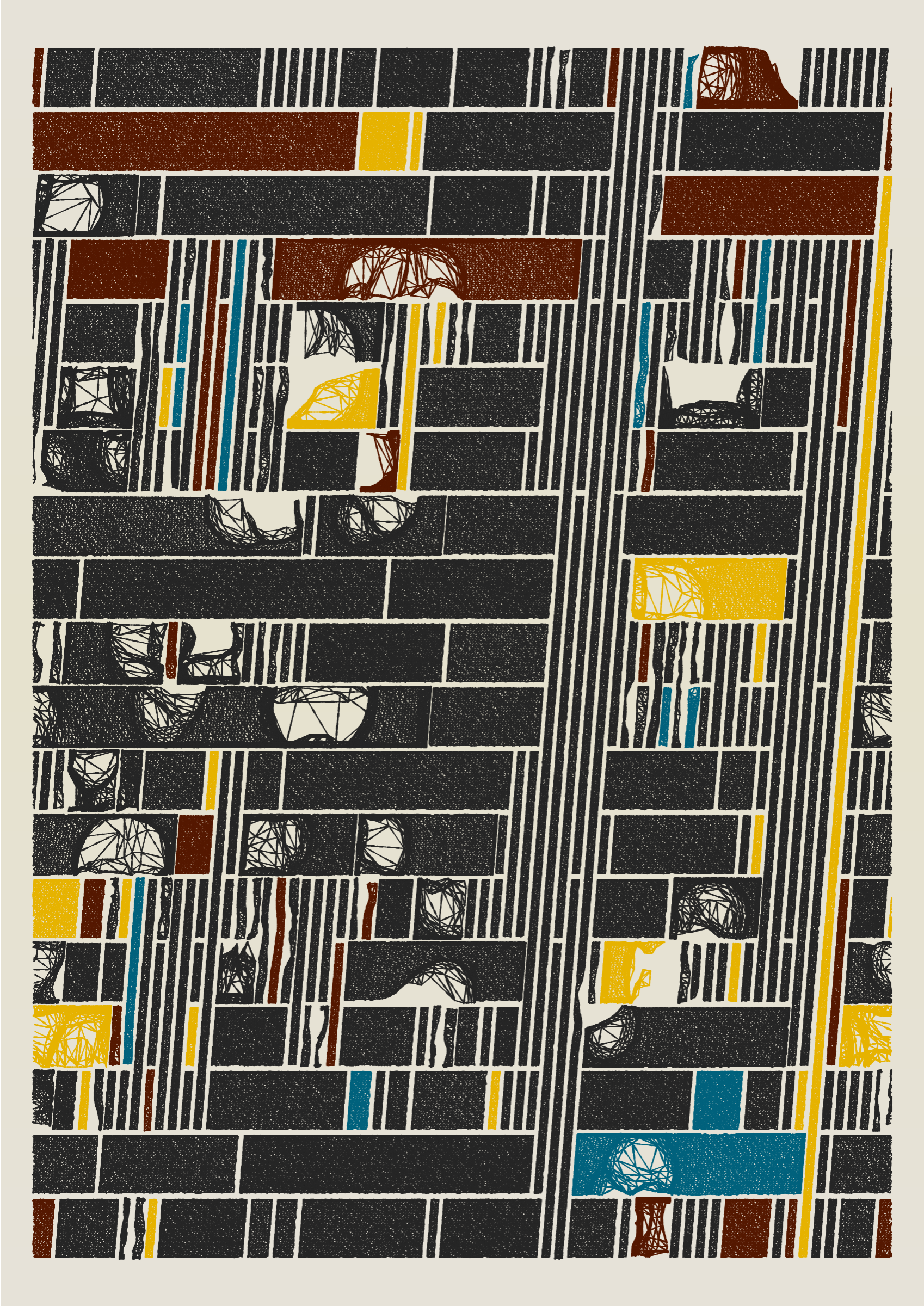 Art Blocks - Art Blocks v2 - Edifice #94 - NFT # 204000094