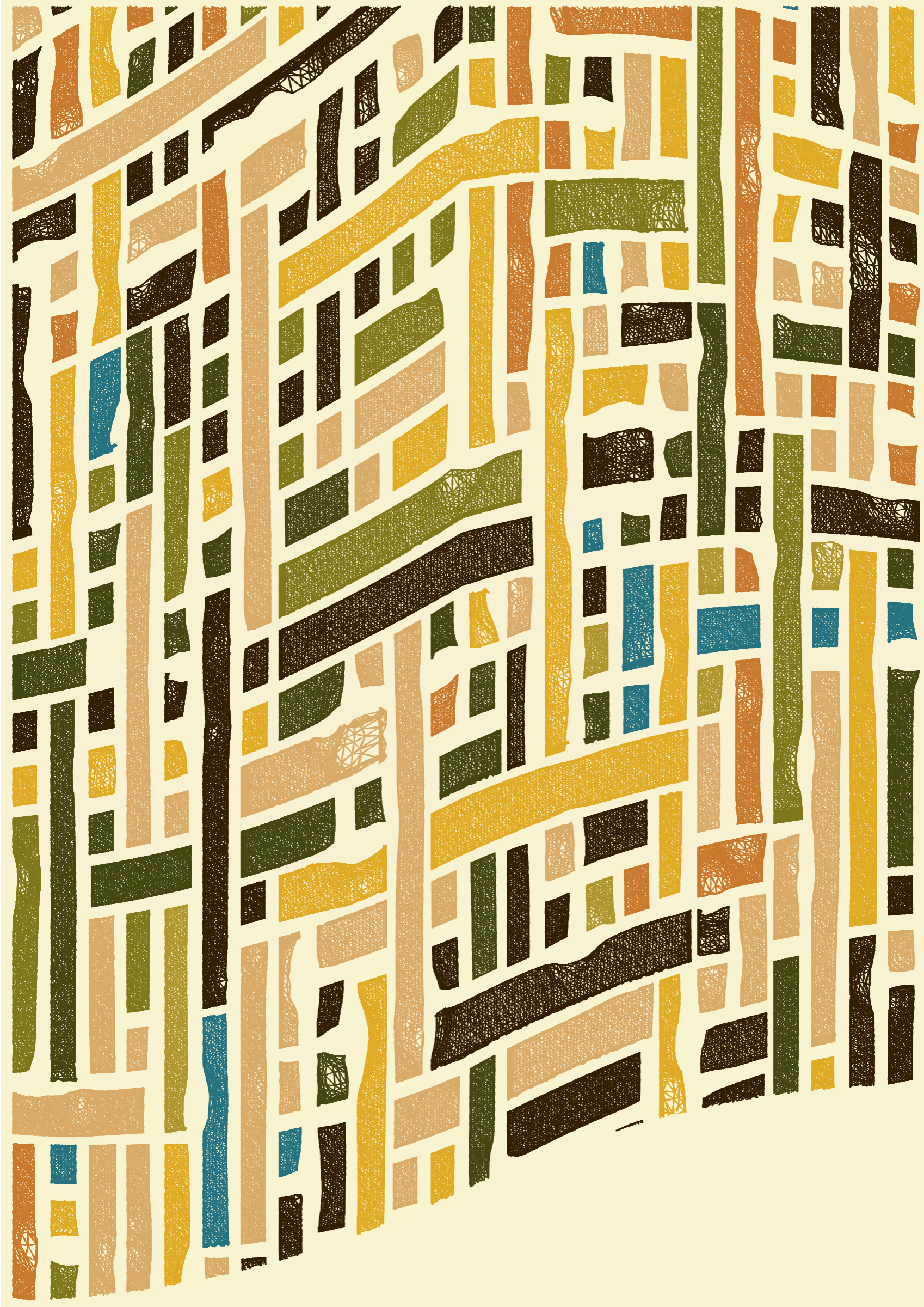 Art Blocks - Art Blocks v2 - Edifice #96 - NFT # 204000096