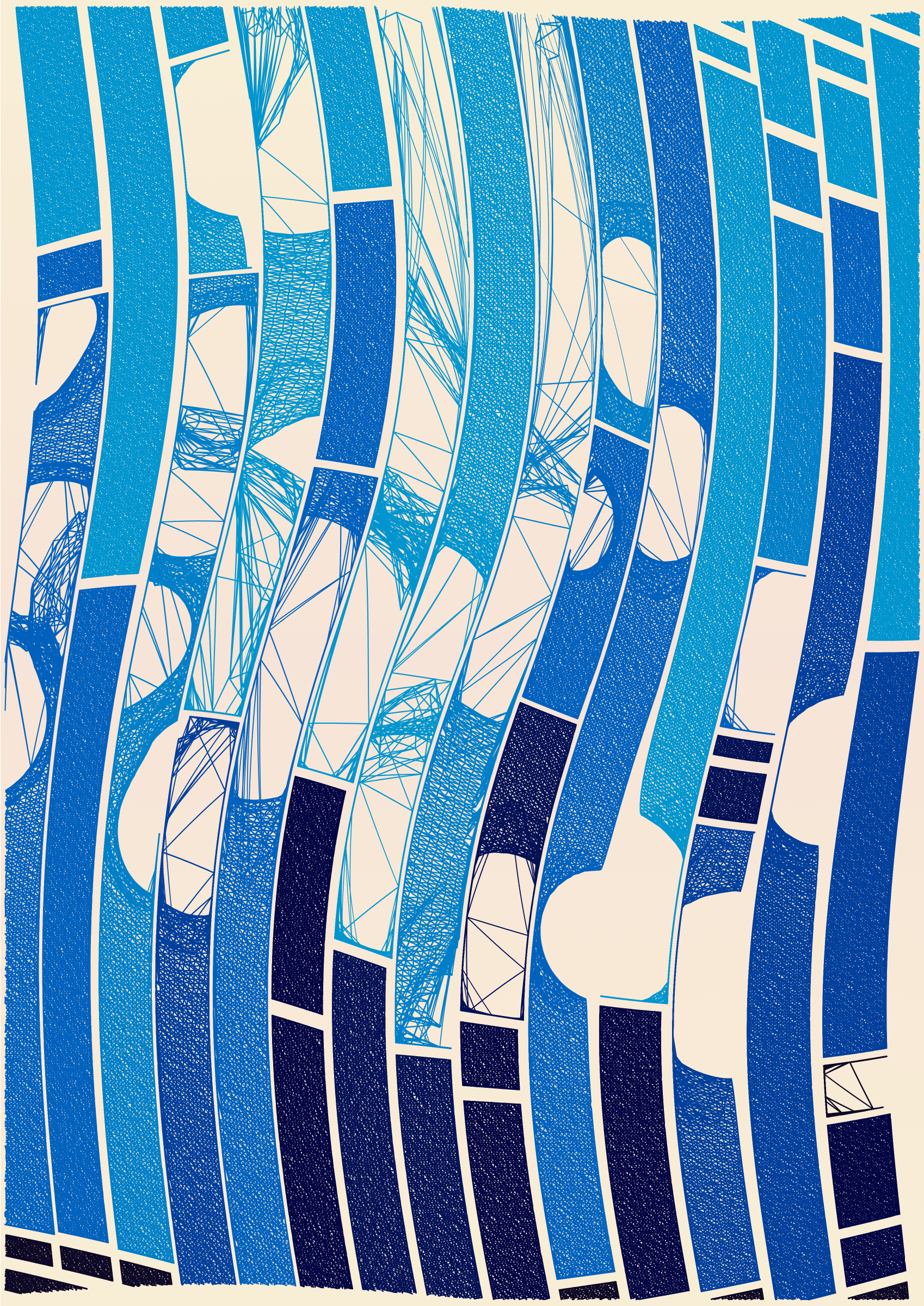 Art Blocks - Art Blocks v2 - Edifice #103 - NFT # 204000103