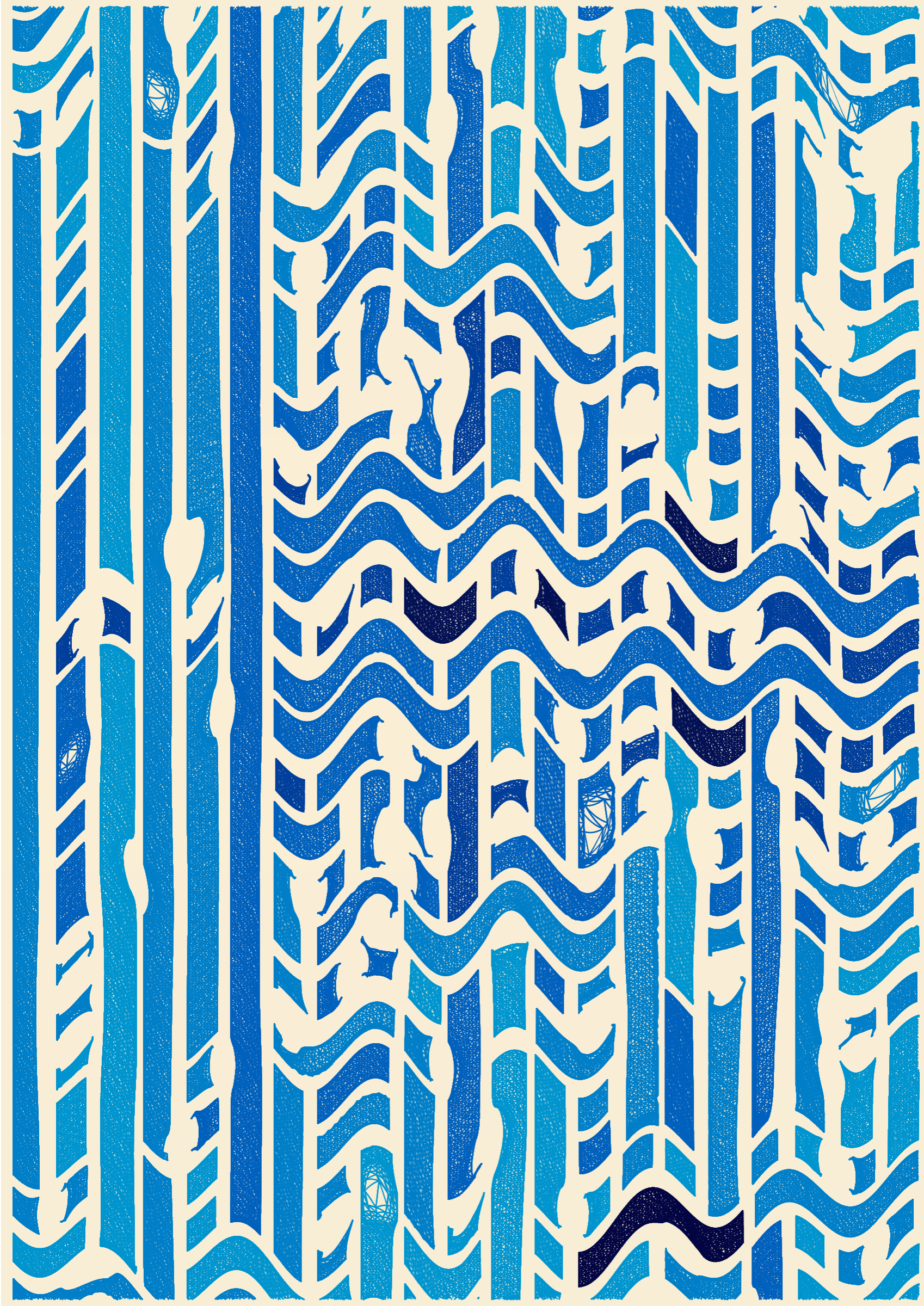 Art Blocks - Art Blocks v2 - Edifice #105 - NFT # 204000105