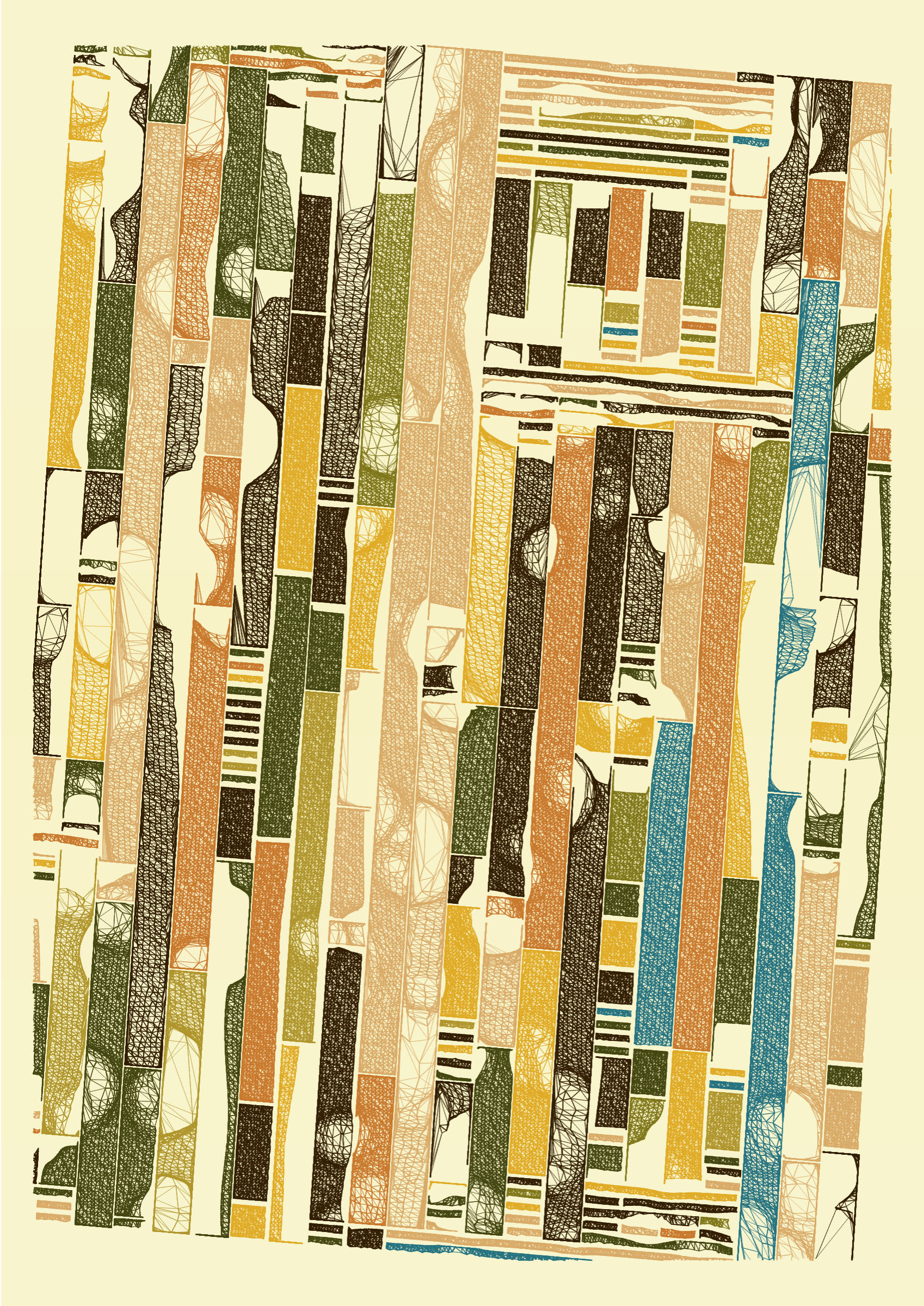 Art Blocks - Art Blocks v2 - Edifice #109 - NFT # 204000109