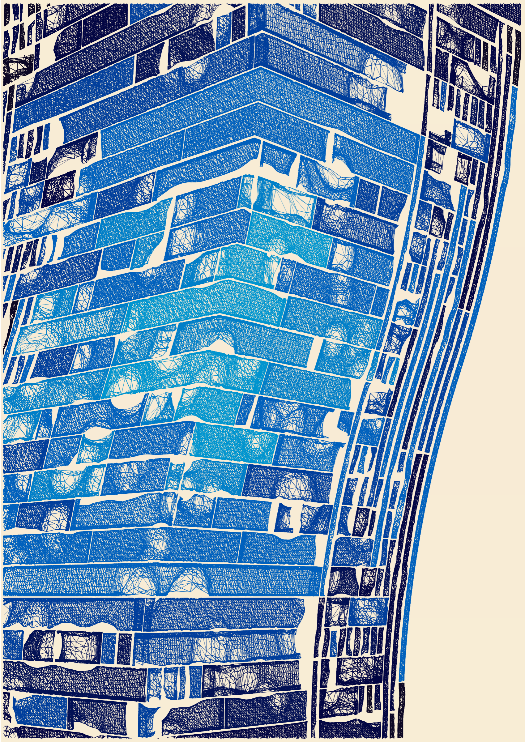 Art Blocks - Art Blocks v2 - Edifice #122 - NFT # 204000122