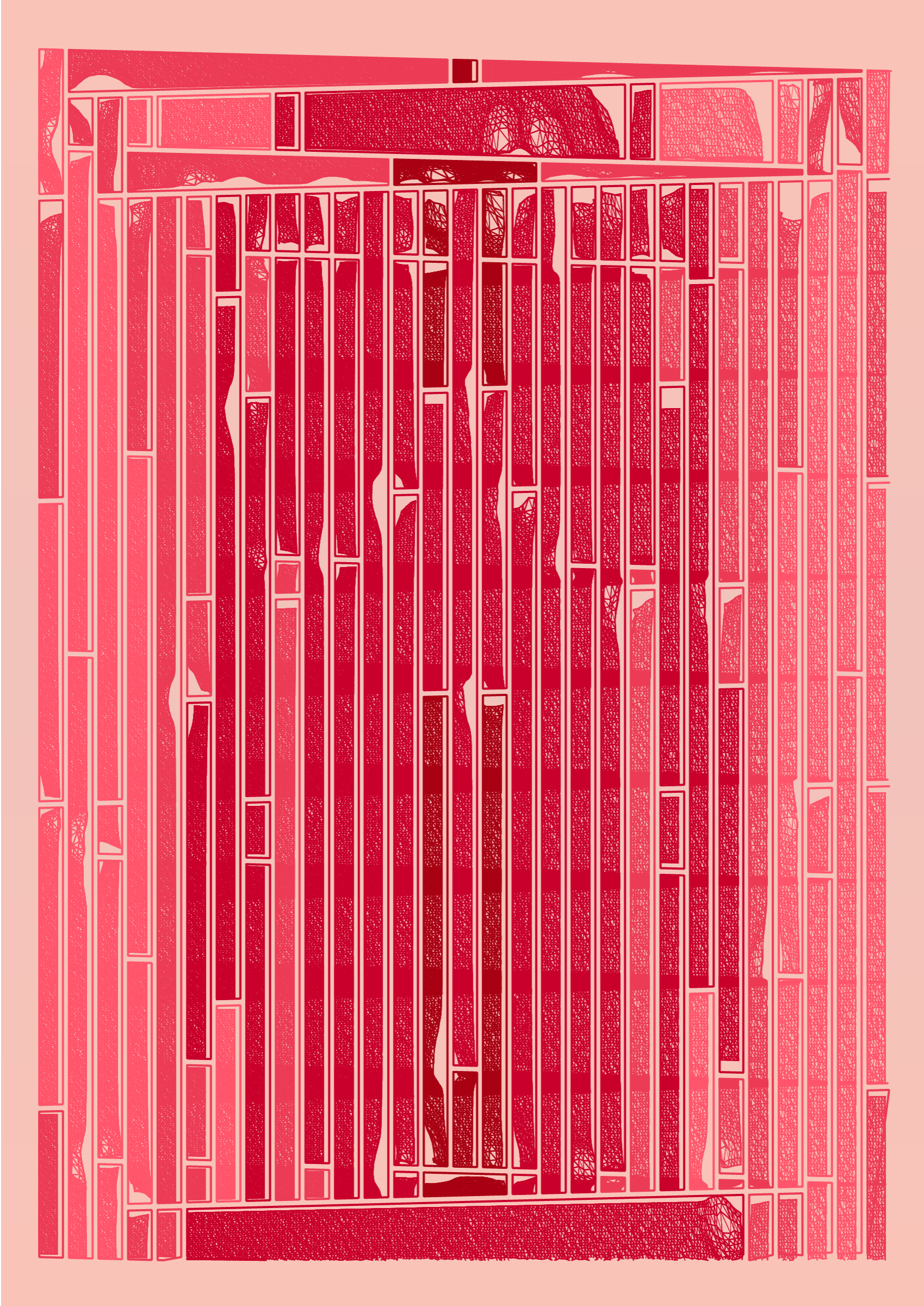 Art Blocks - Art Blocks v2 - Edifice #128 - NFT # 204000128