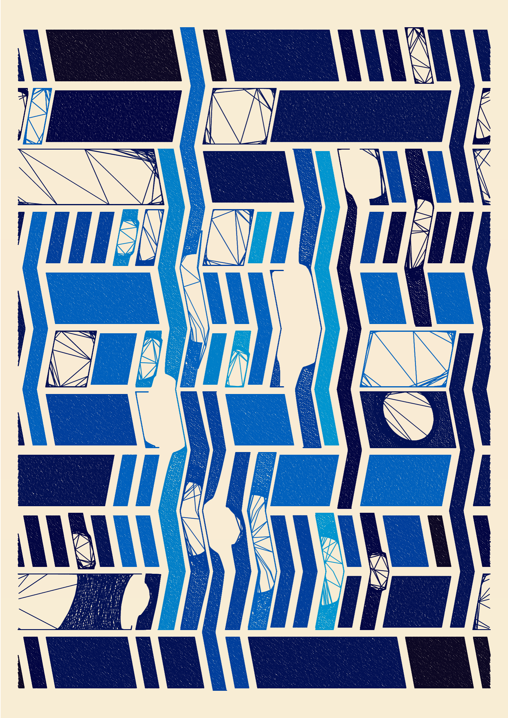 Art Blocks - Art Blocks v2 - Edifice #141 - NFT # 204000141