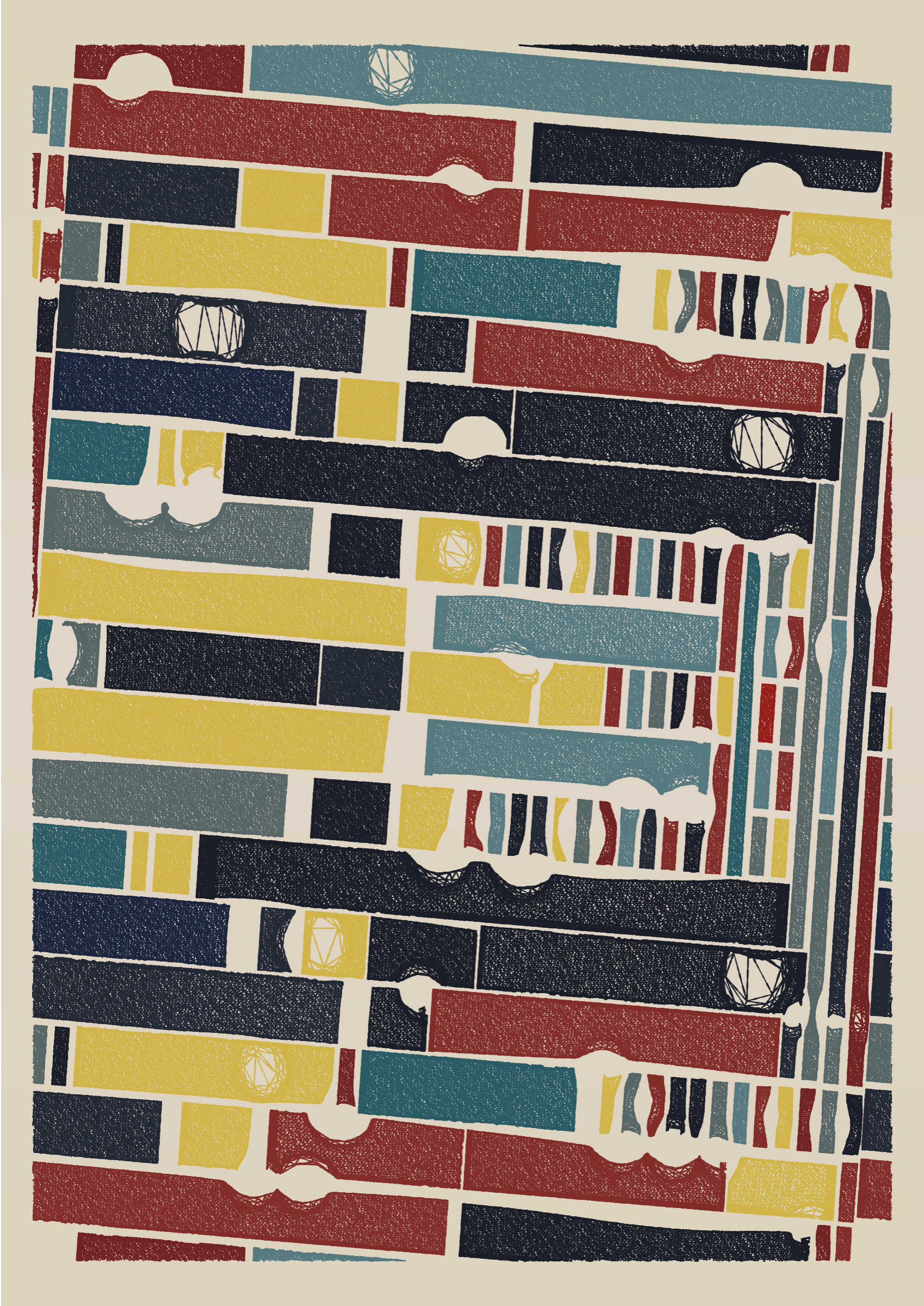 Art Blocks - Art Blocks v2 - Edifice #143 - NFT # 204000143