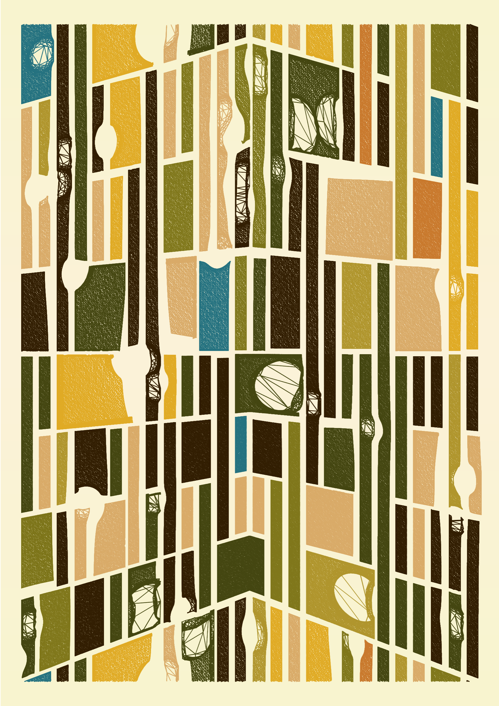 Art Blocks - Art Blocks v2 - Edifice #149 - NFT # 204000149