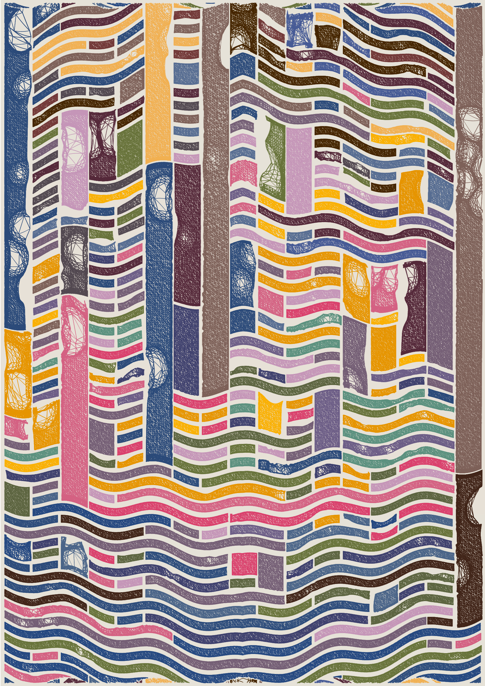 Art Blocks - Art Blocks v2 - Edifice #151 - NFT # 204000151