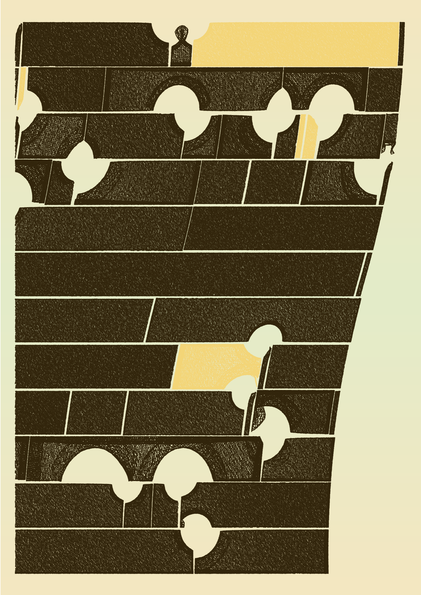 Art Blocks - Art Blocks v2 - Edifice #152 - NFT # 204000152