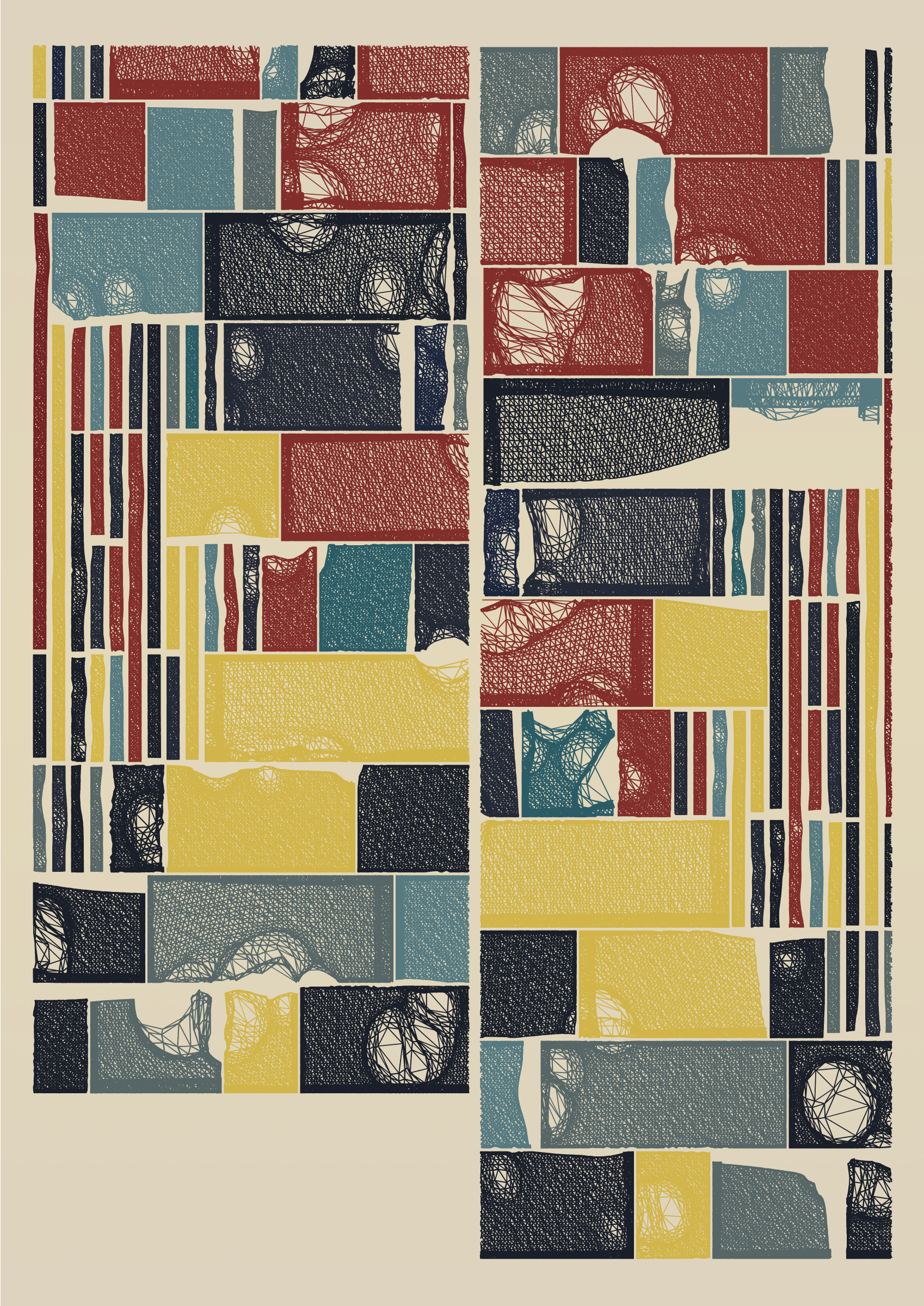 Art Blocks - Art Blocks v2 - Edifice #153 - NFT # 204000153