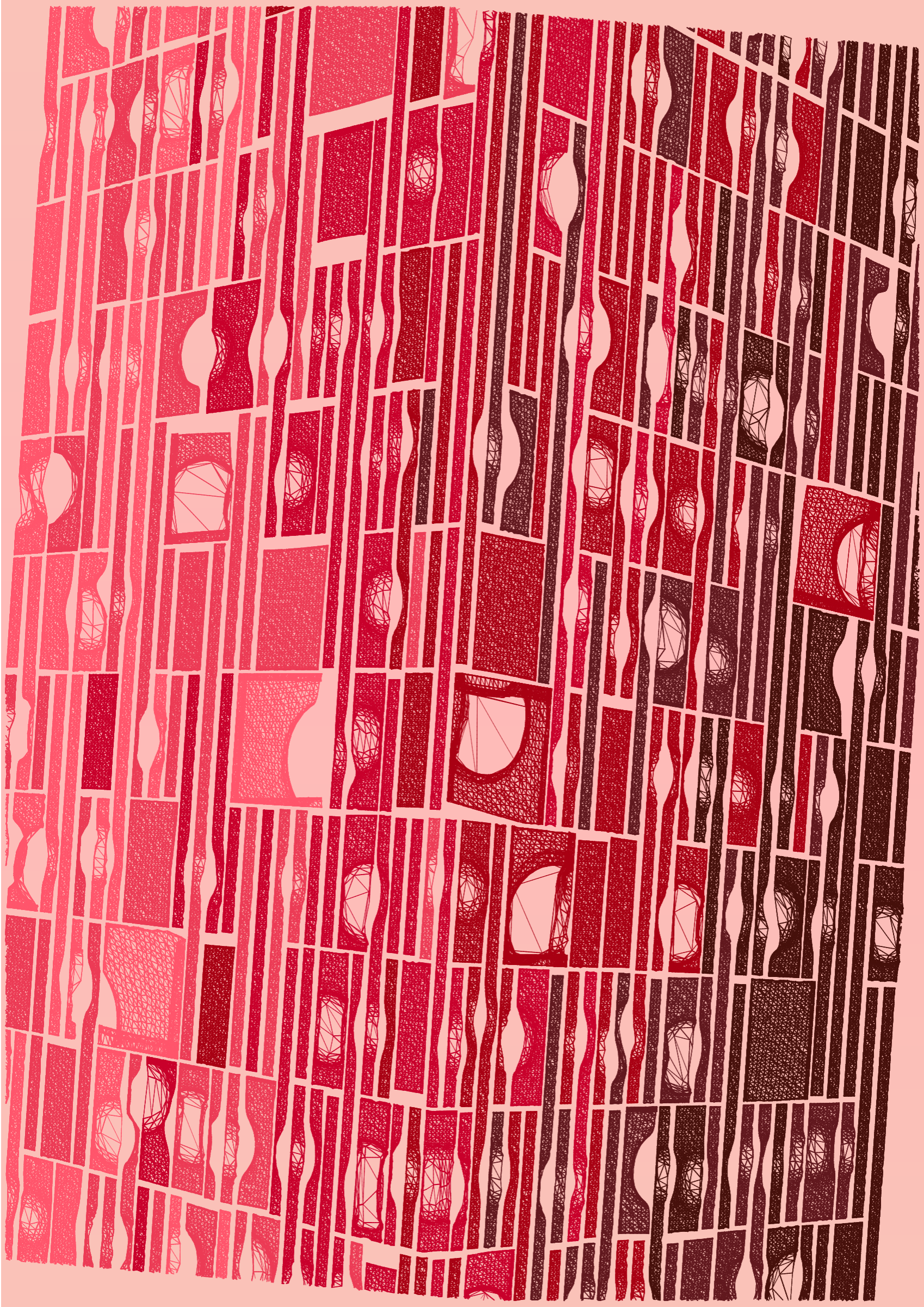 Art Blocks - Art Blocks v2 - Edifice #160 - NFT # 204000160