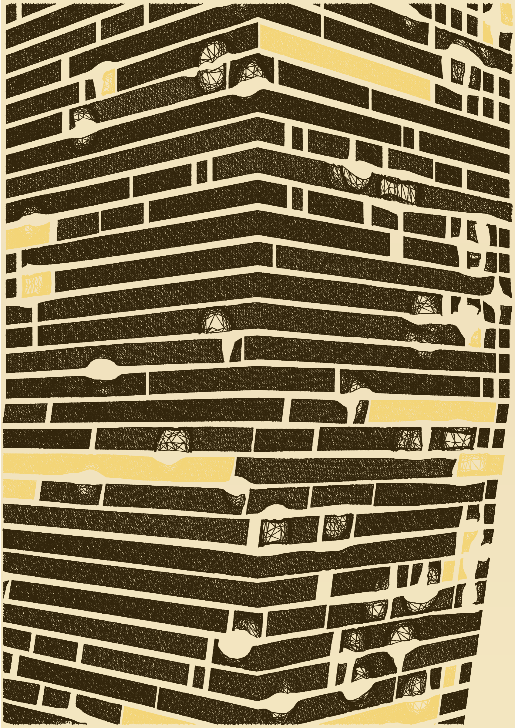 Art Blocks - Art Blocks v2 - Edifice #166 - NFT # 204000166