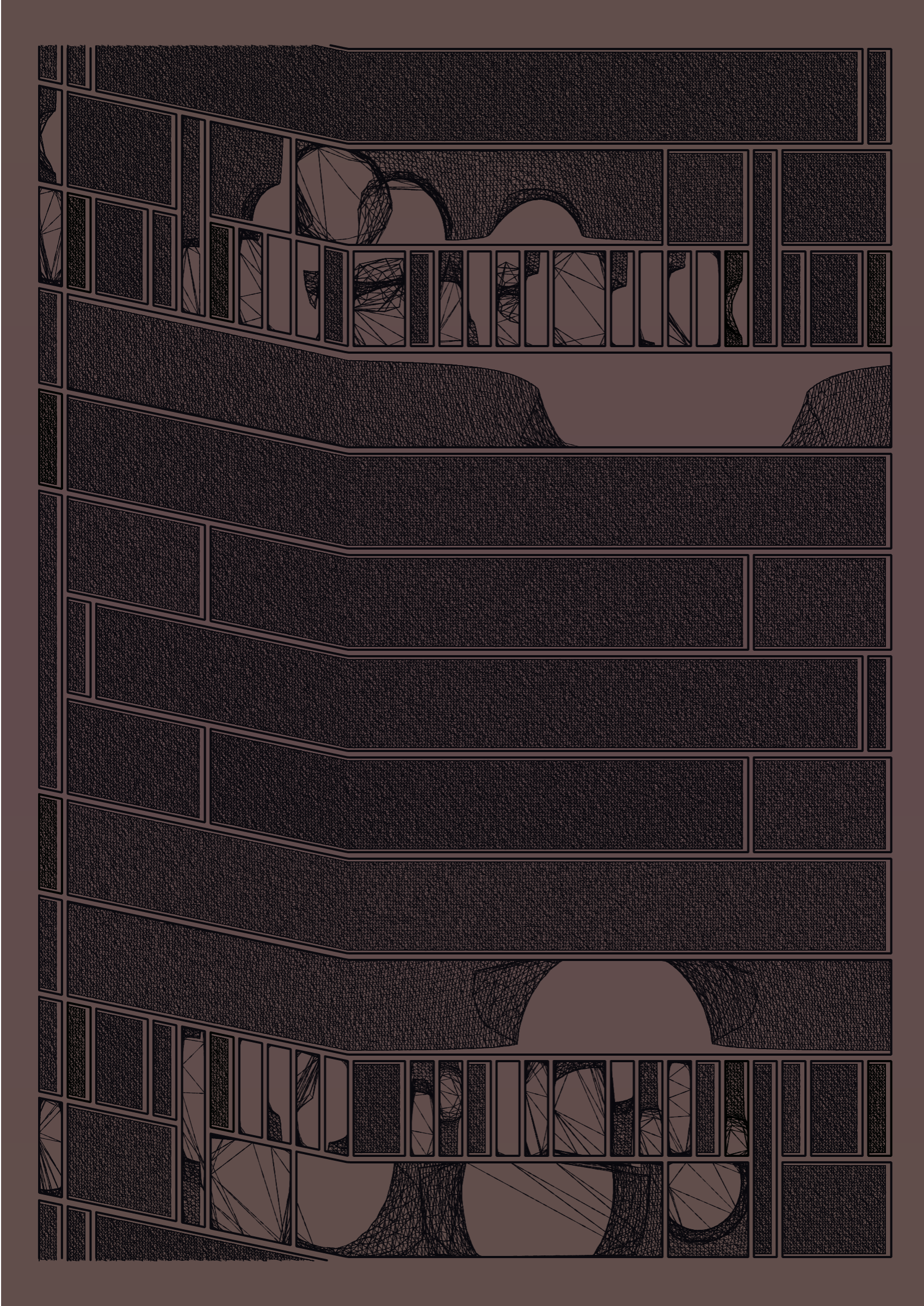 Art Blocks - Art Blocks v2 - Edifice #170 - NFT # 204000170