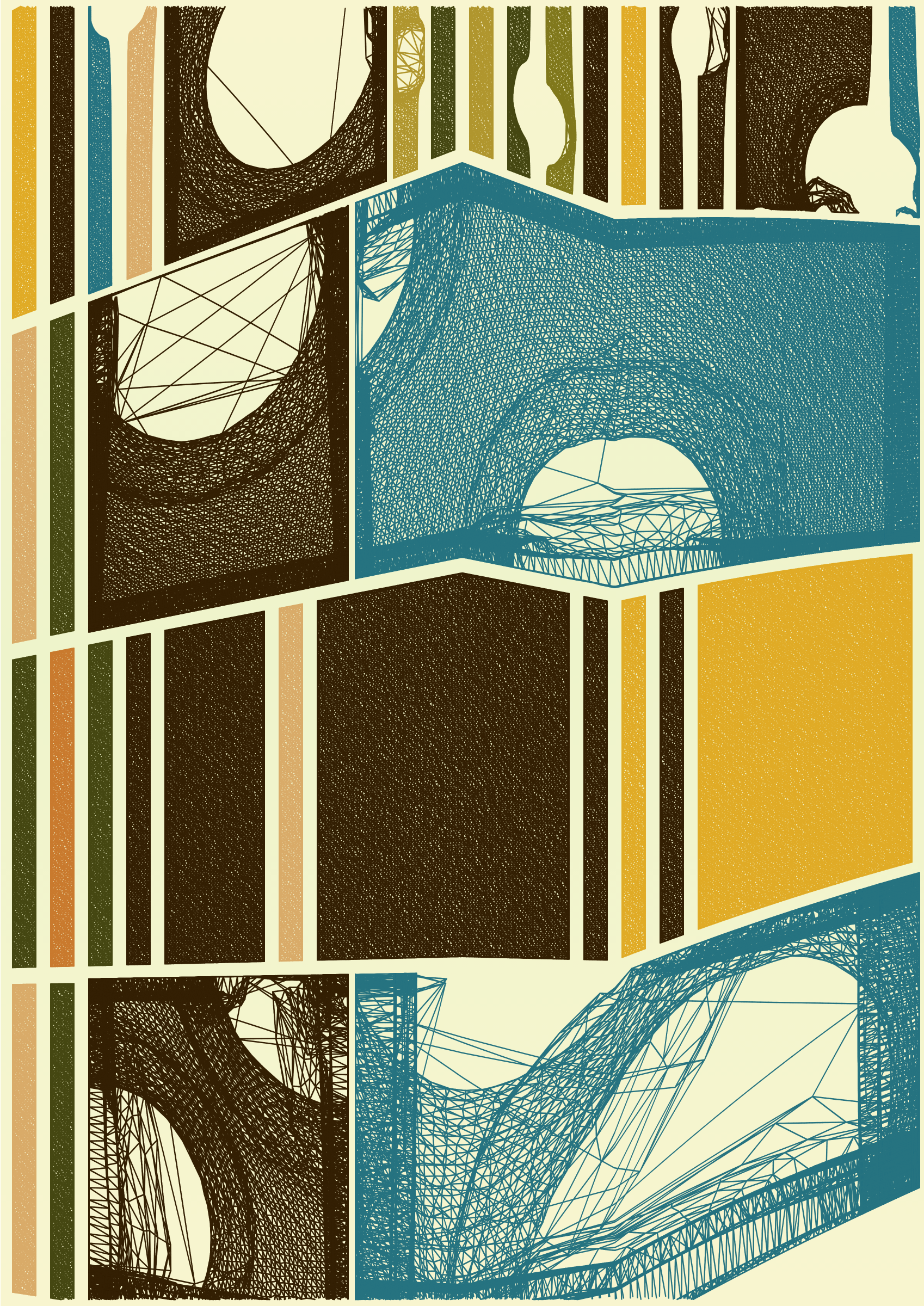 Art Blocks - Art Blocks v2 - Edifice #171 - NFT # 204000171