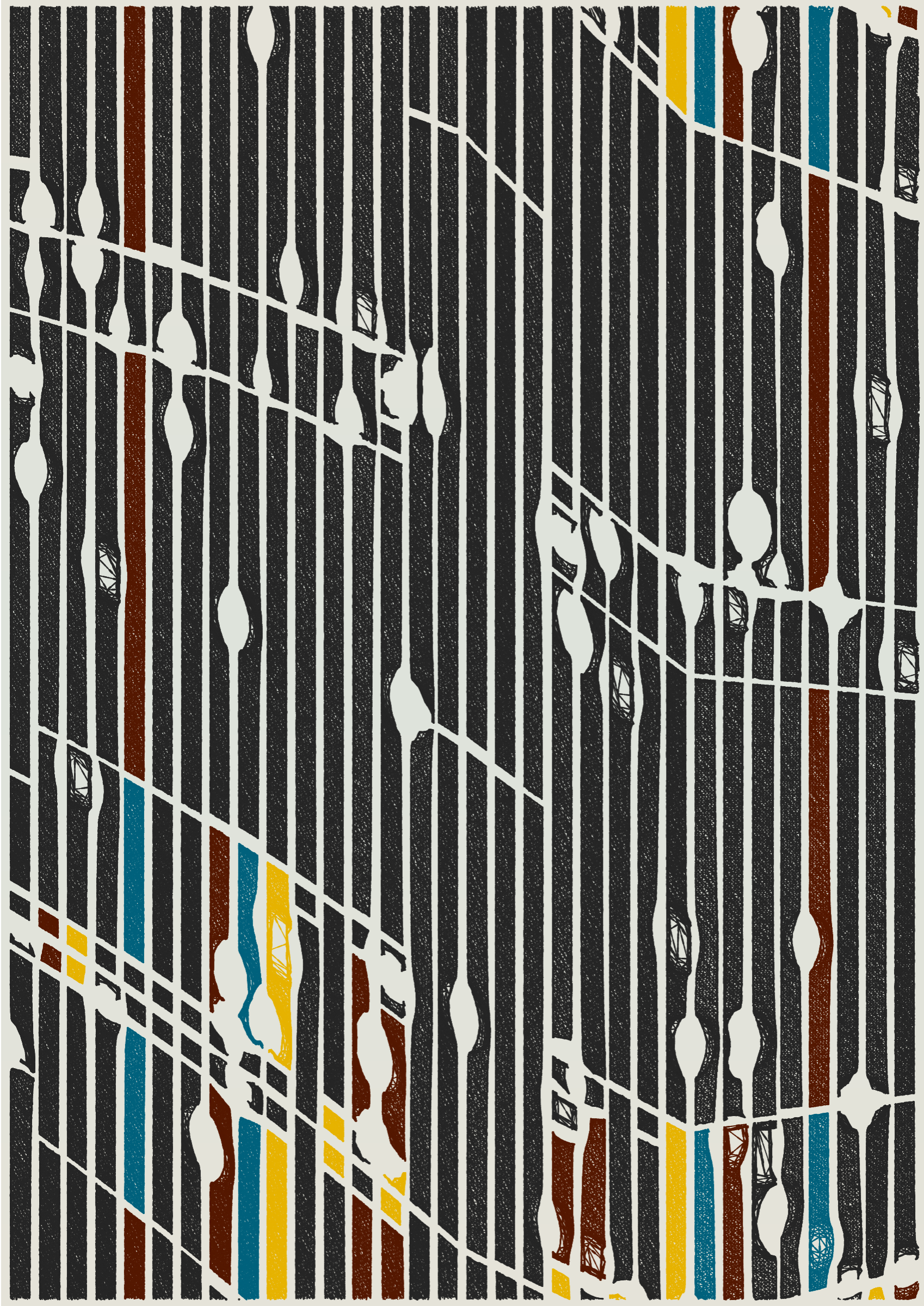 Art Blocks - Art Blocks v2 - Edifice #172 - NFT # 204000172