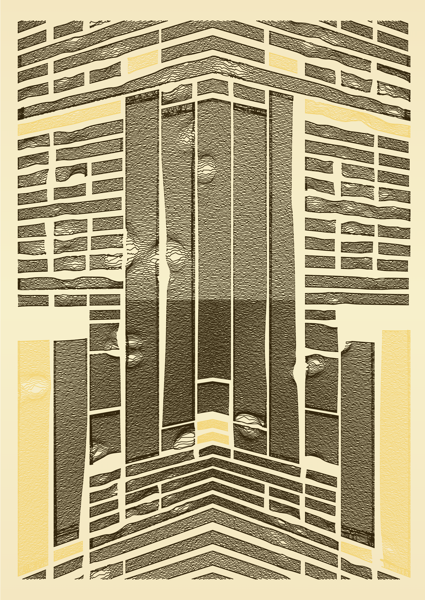 Art Blocks - Art Blocks v2 - Edifice #175 - NFT # 204000175