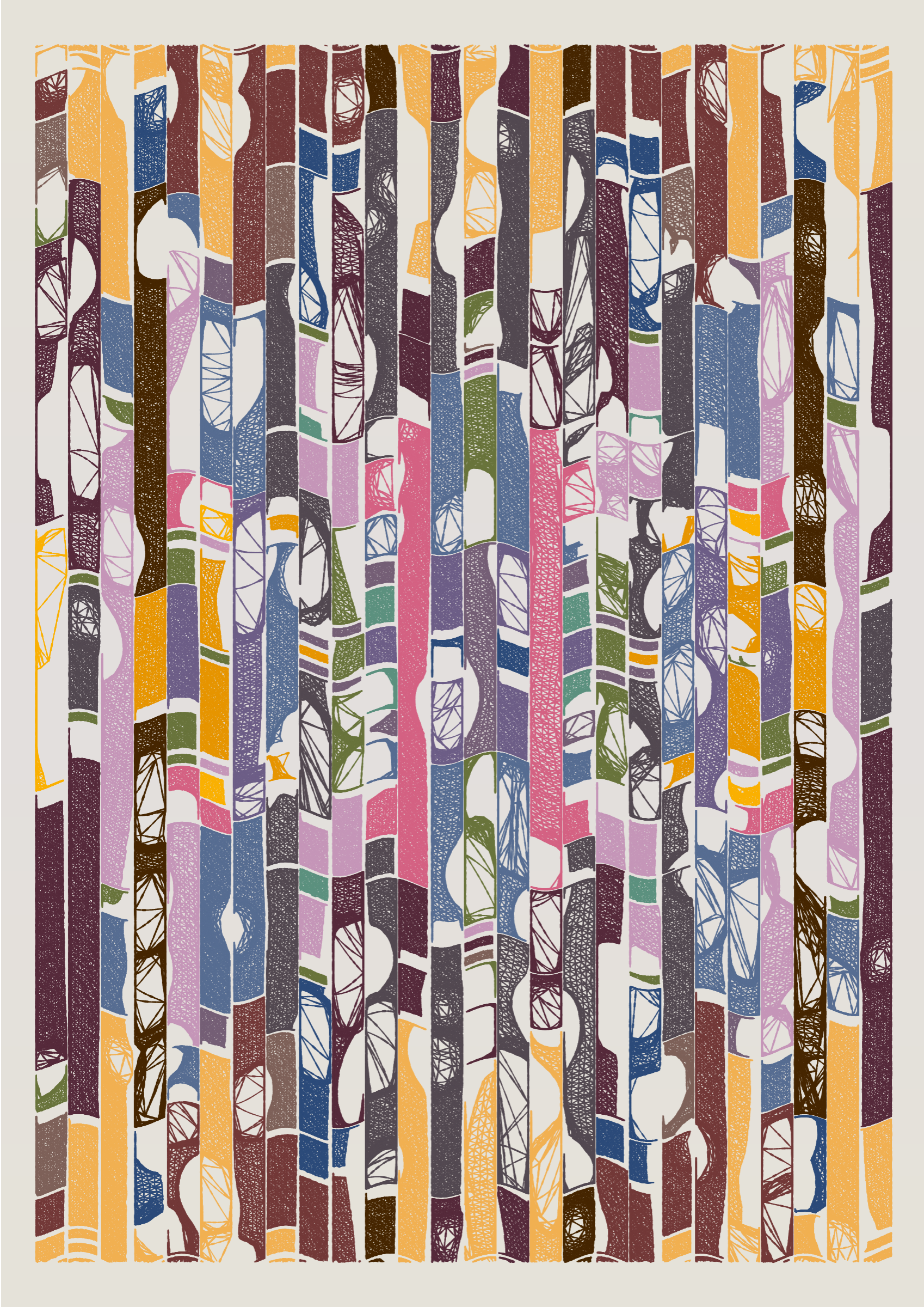 Art Blocks - Art Blocks v2 - Edifice #179 - NFT # 204000179