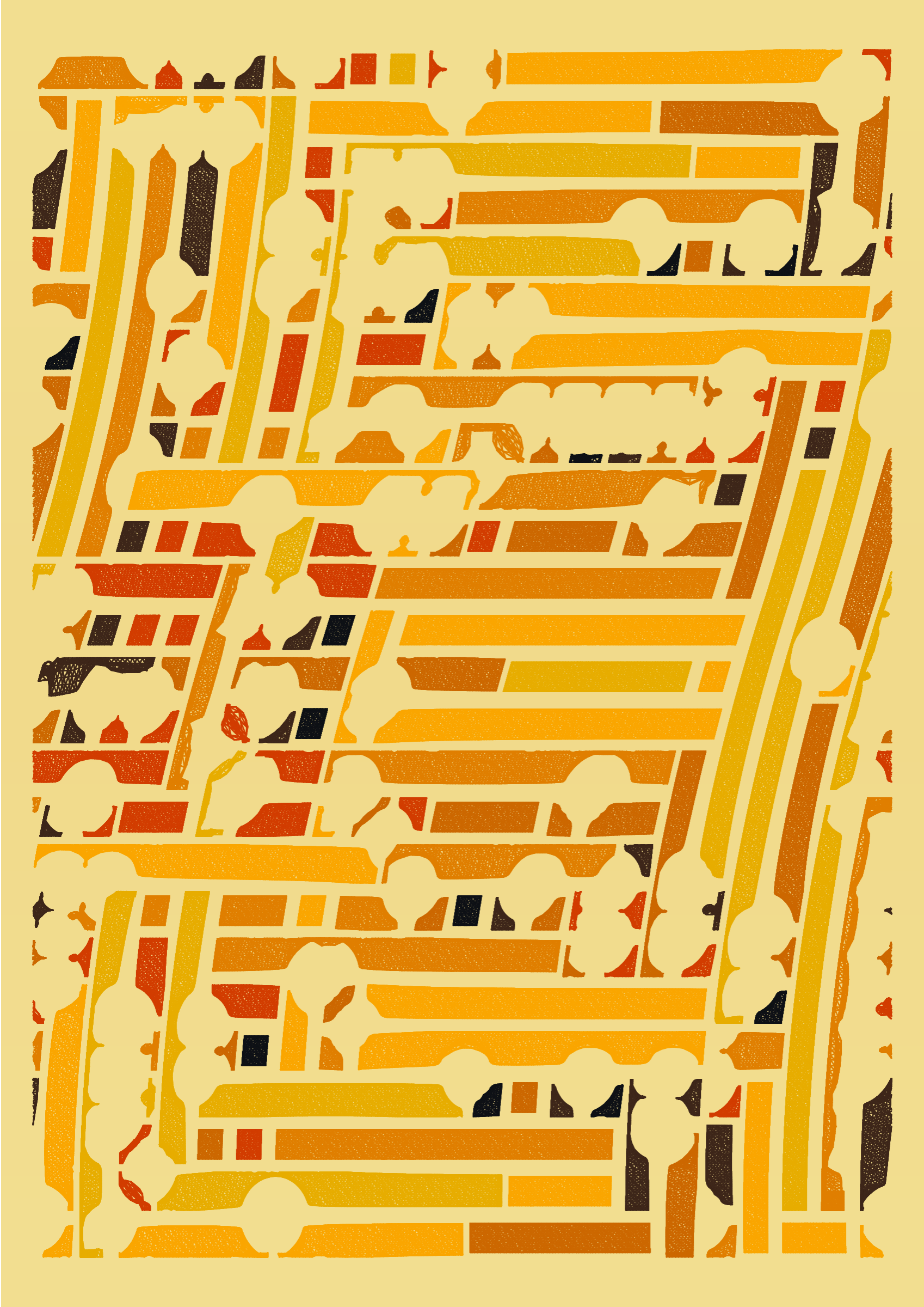 Art Blocks - Art Blocks v2 - Edifice #181 - NFT # 204000181