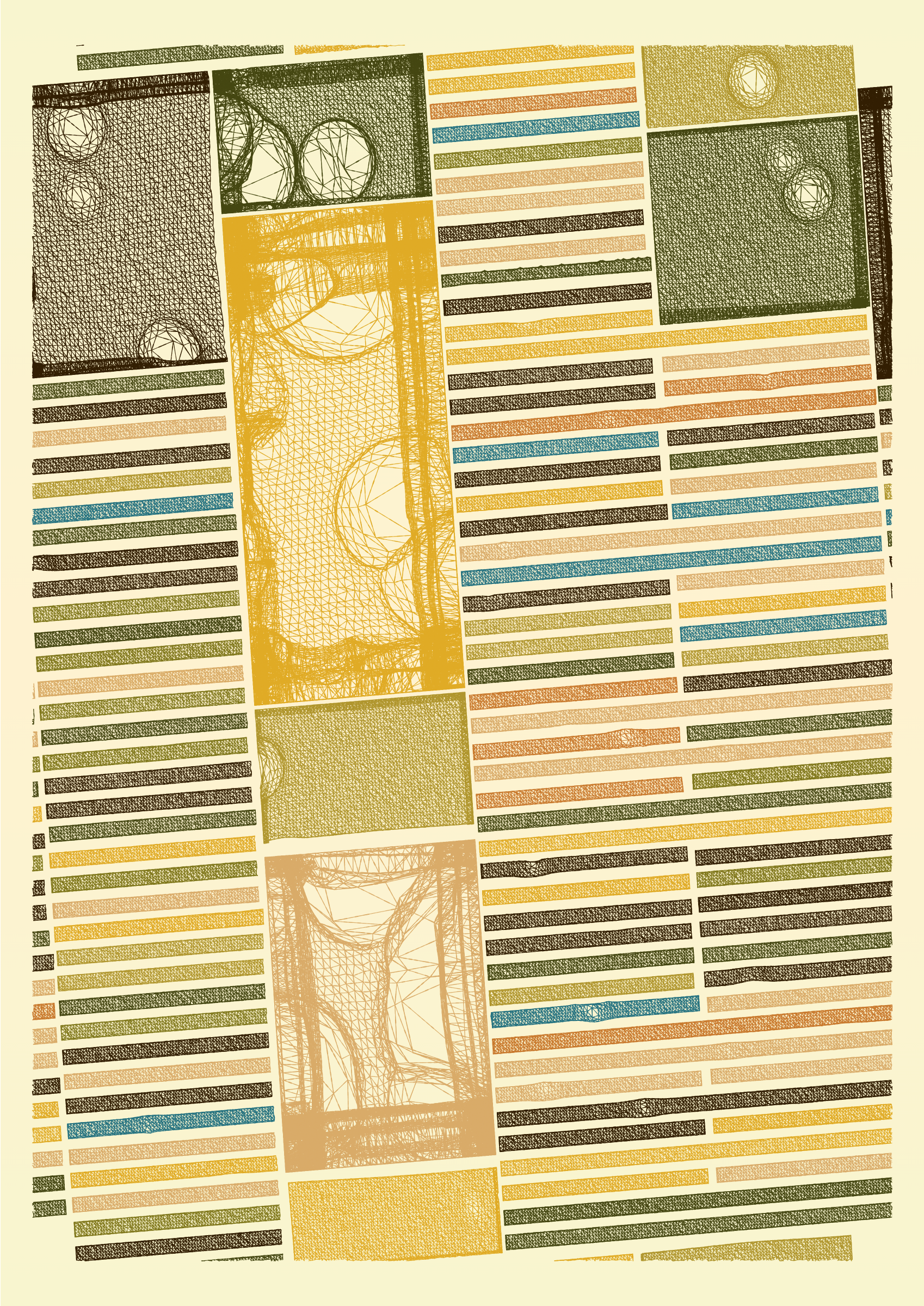 Art Blocks - Art Blocks v2 - Edifice #184 - NFT # 204000184