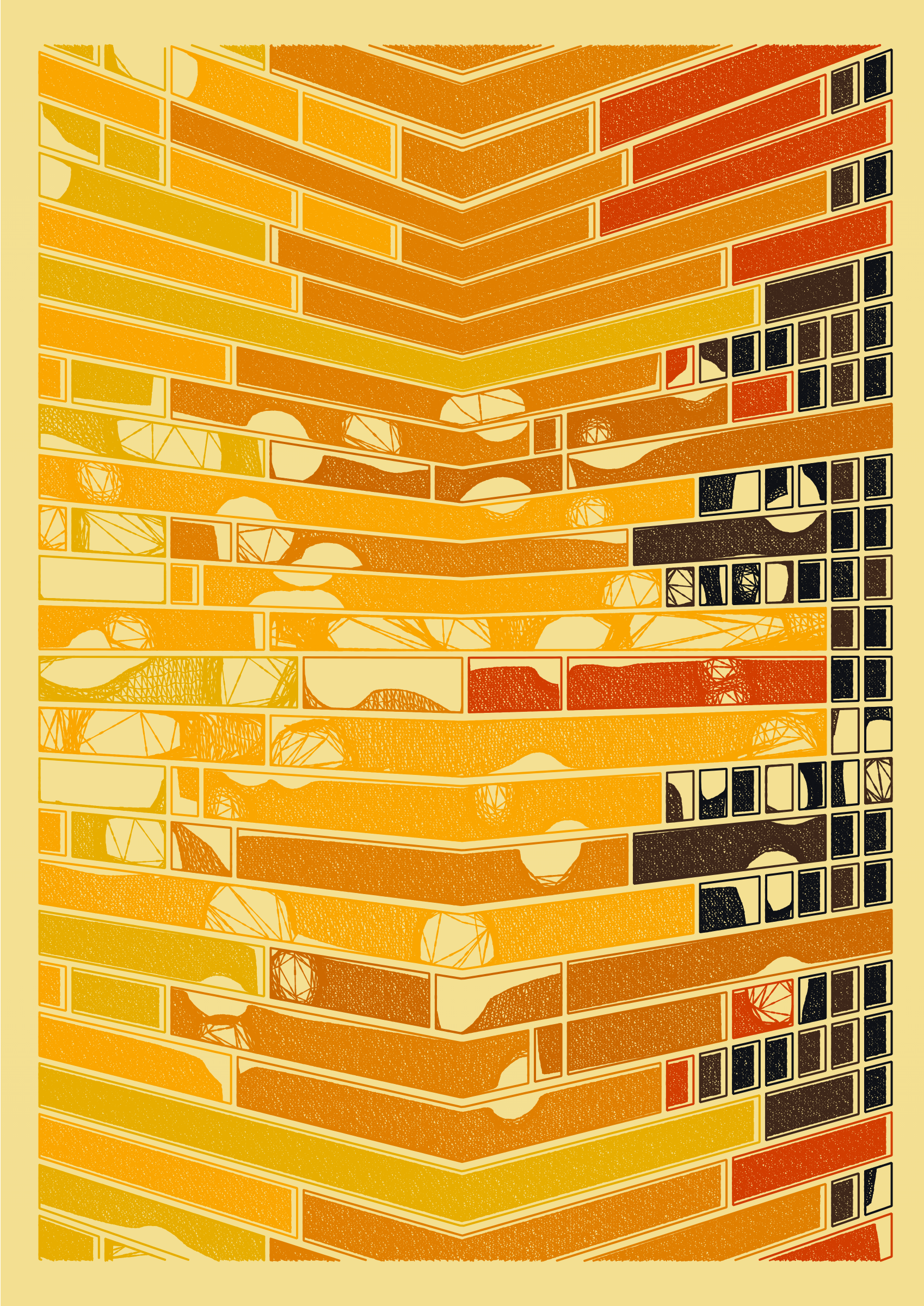 Art Blocks - Art Blocks v2 - Edifice #194 - NFT # 204000194