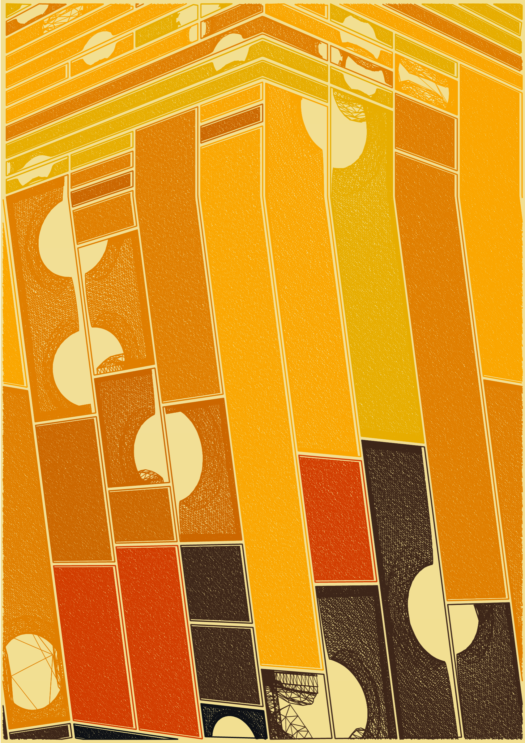 Art Blocks - Art Blocks v2 - Edifice #197 - NFT # 204000197