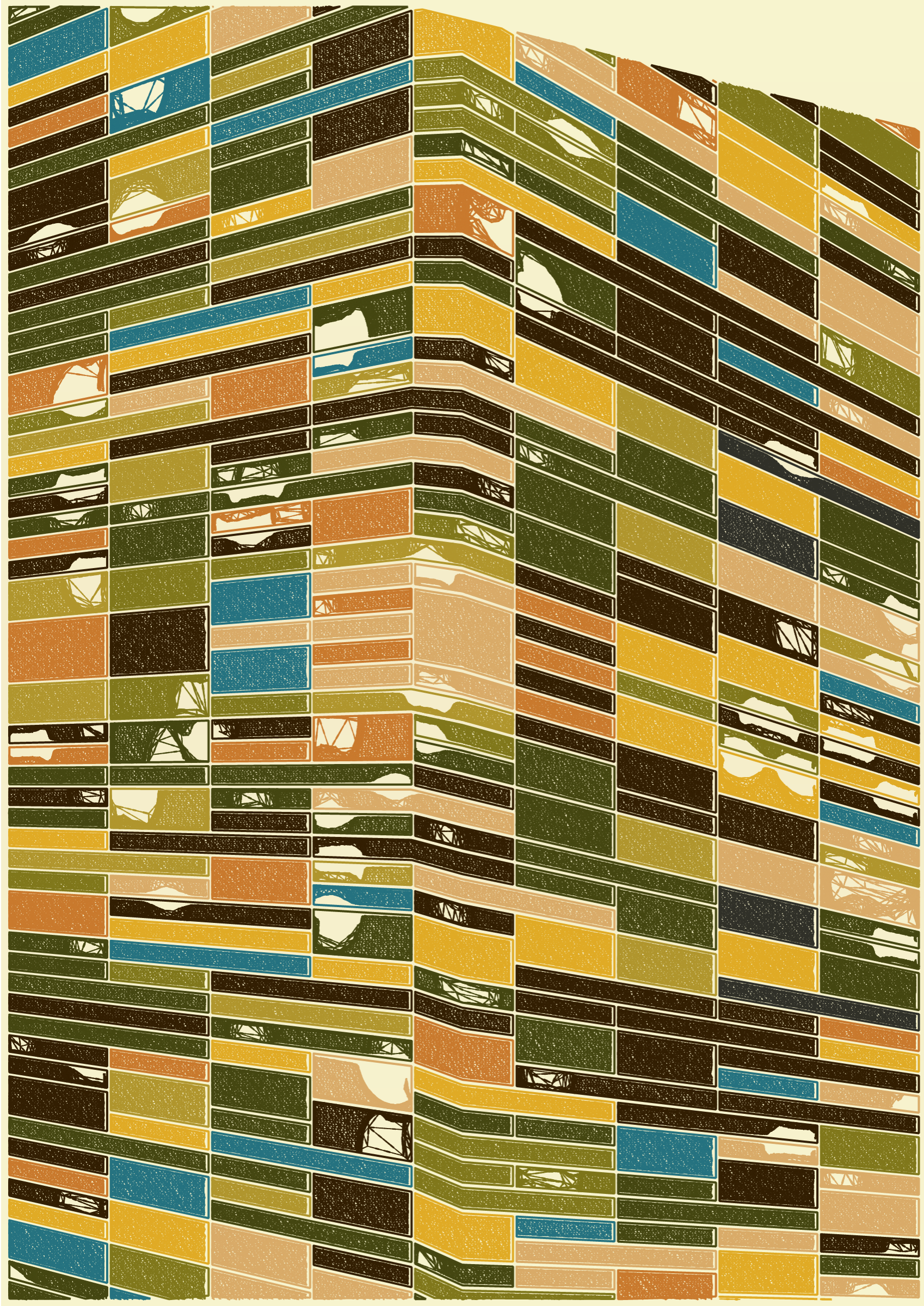 Art Blocks - Art Blocks v2 - Edifice #198 - NFT # 204000198