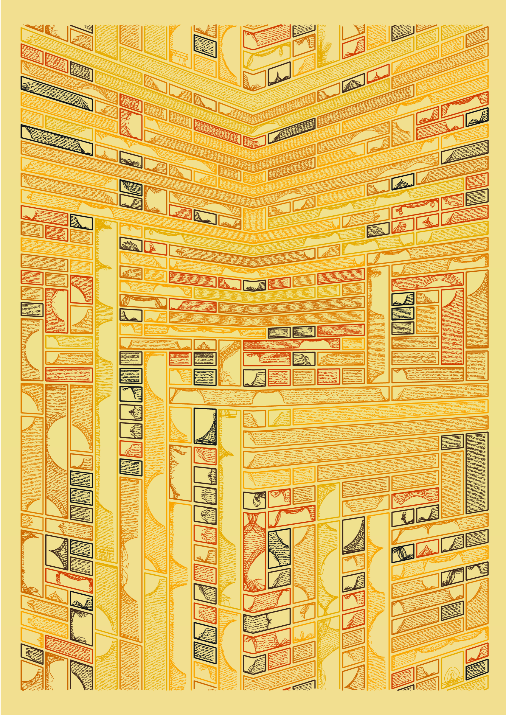 Art Blocks - Art Blocks v2 - Edifice #200 - NFT # 204000200