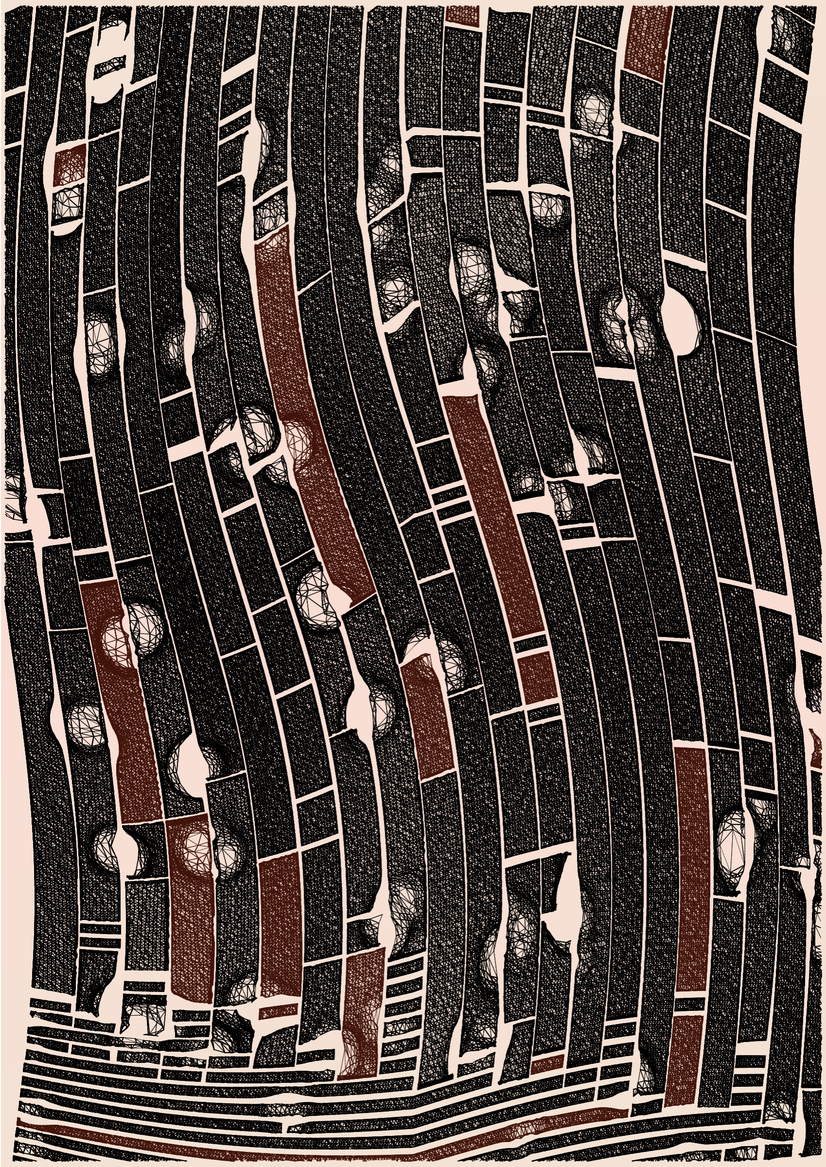 Art Blocks - Art Blocks v2 - Edifice #207 - NFT # 204000207