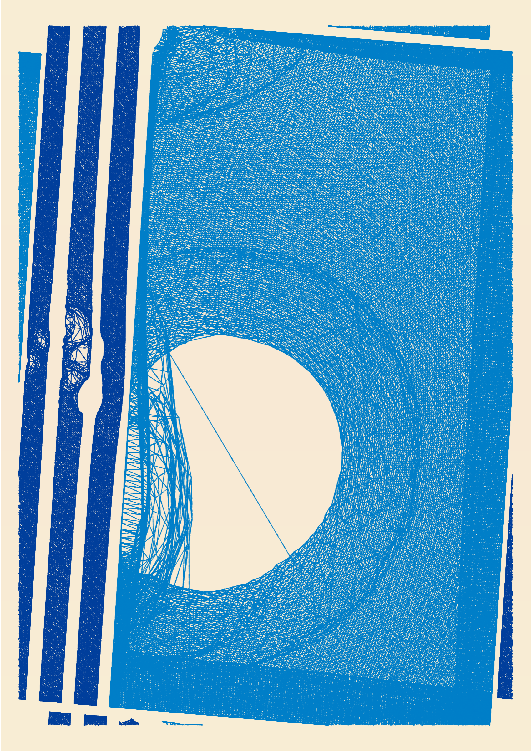 Art Blocks - Art Blocks v2 - Edifice #211 - NFT # 204000211