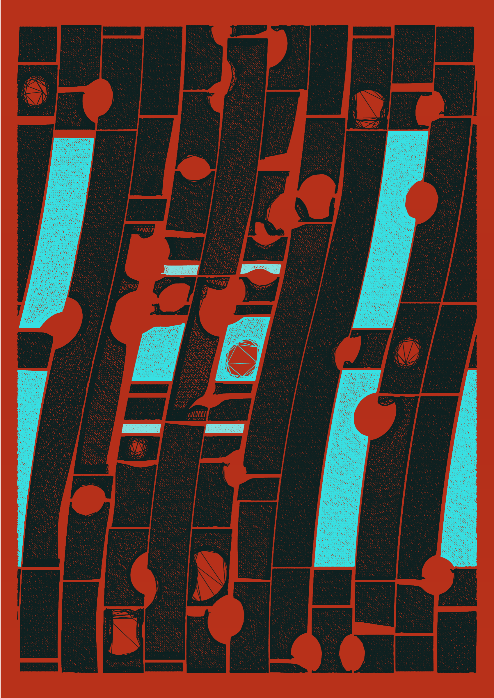 Art Blocks - Art Blocks v2 - Edifice #212 - NFT # 204000212