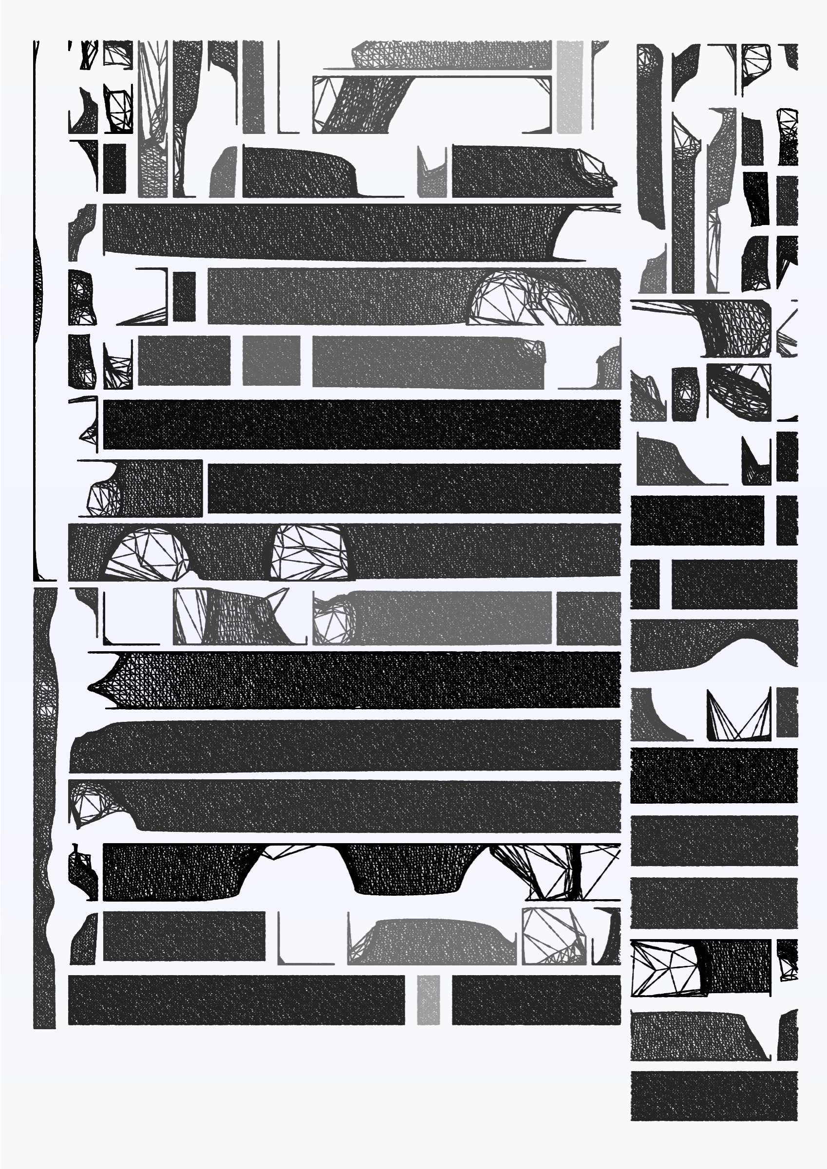 Art Blocks - Art Blocks v2 - Edifice #221 - NFT # 204000221